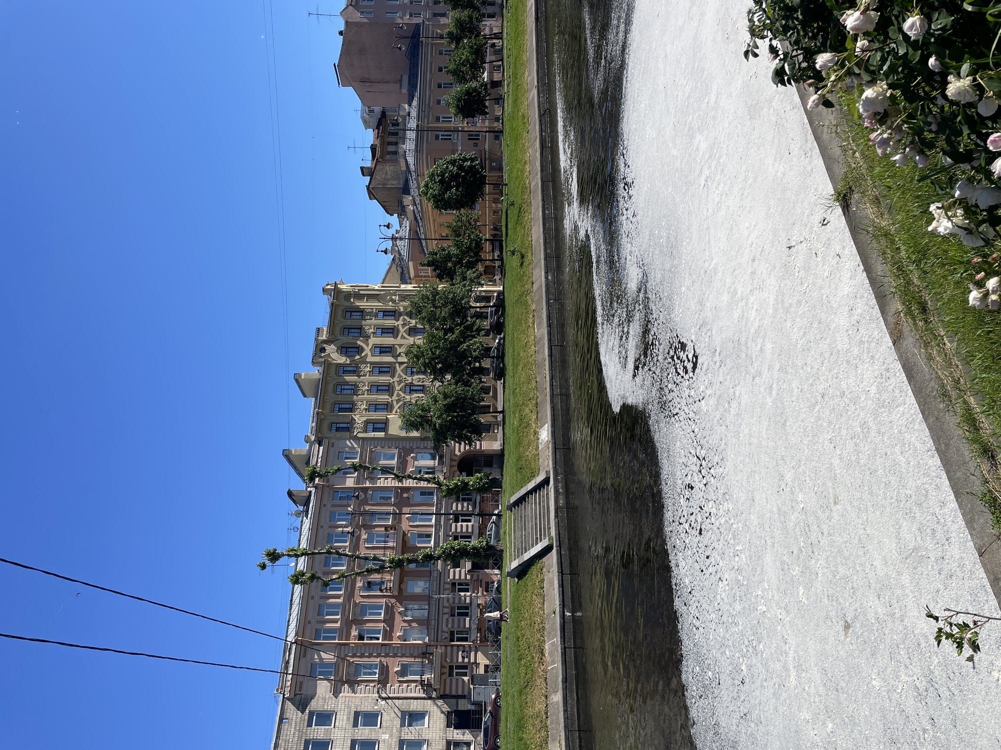 Sunny afternoon along Saint Petersburg's canals and historic streets