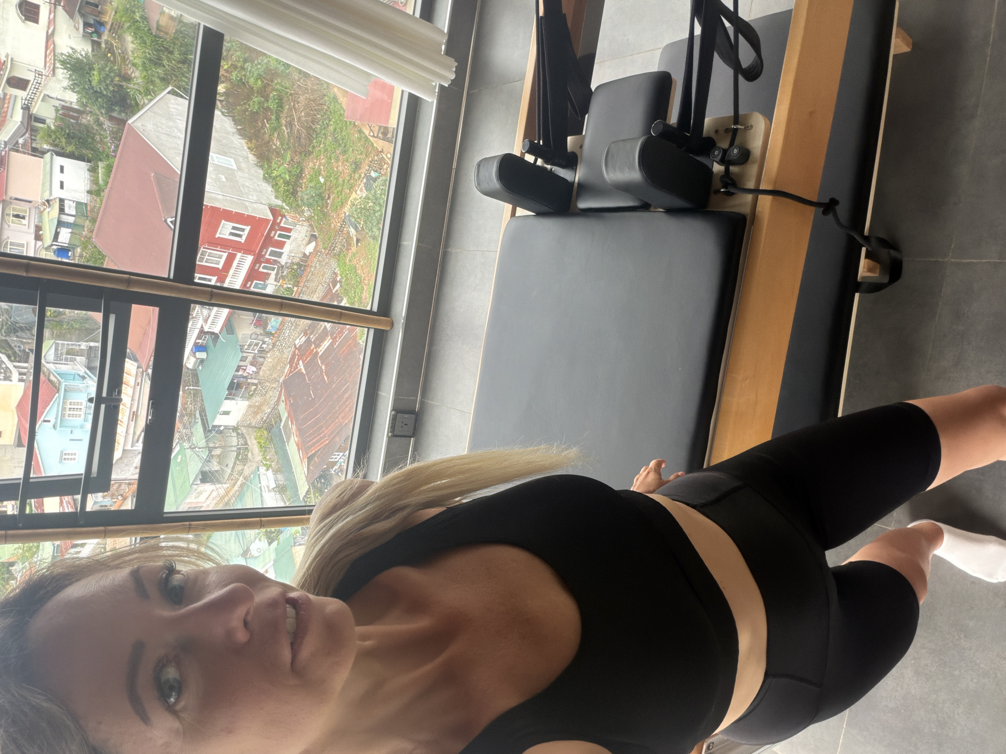 Pilates studio selfies and Da Lat street scenes, July 2026