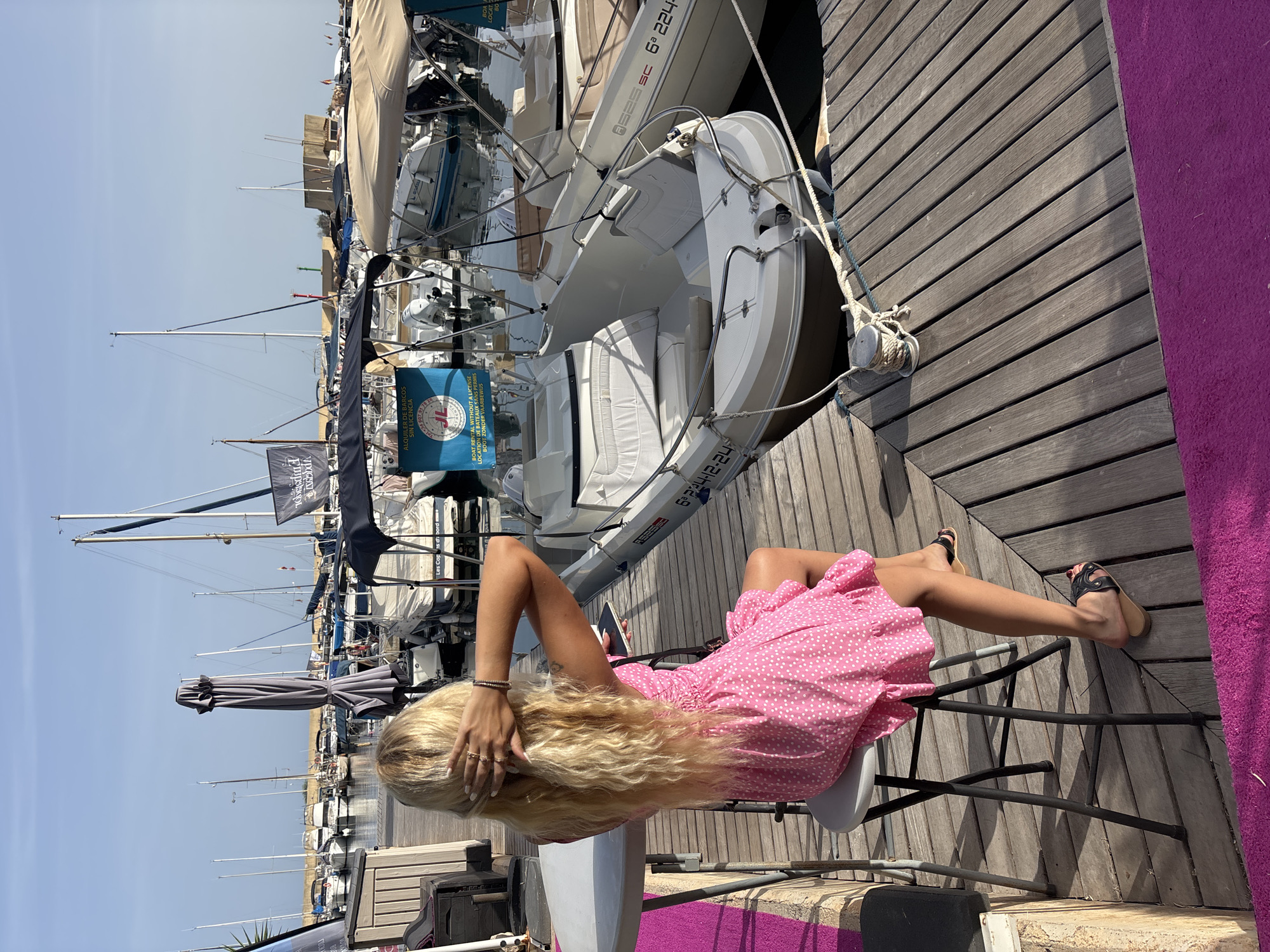 Afternoon at Cabo Roig marina, coastline, and surrounding streets