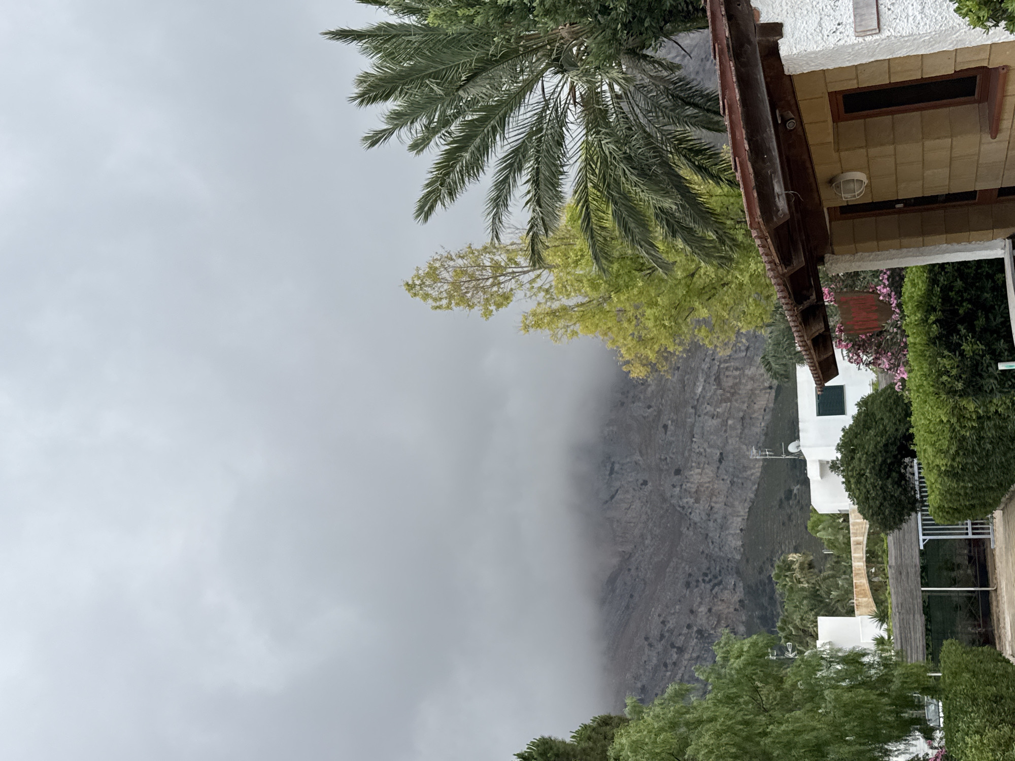 Beach fitness class and resort scenes on a cloudy Sicilian morning