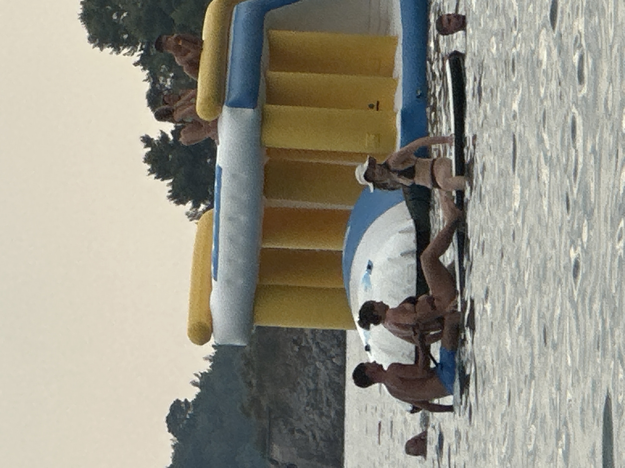Paddleboarding and beach day on the Montenegrin Adriatic coast