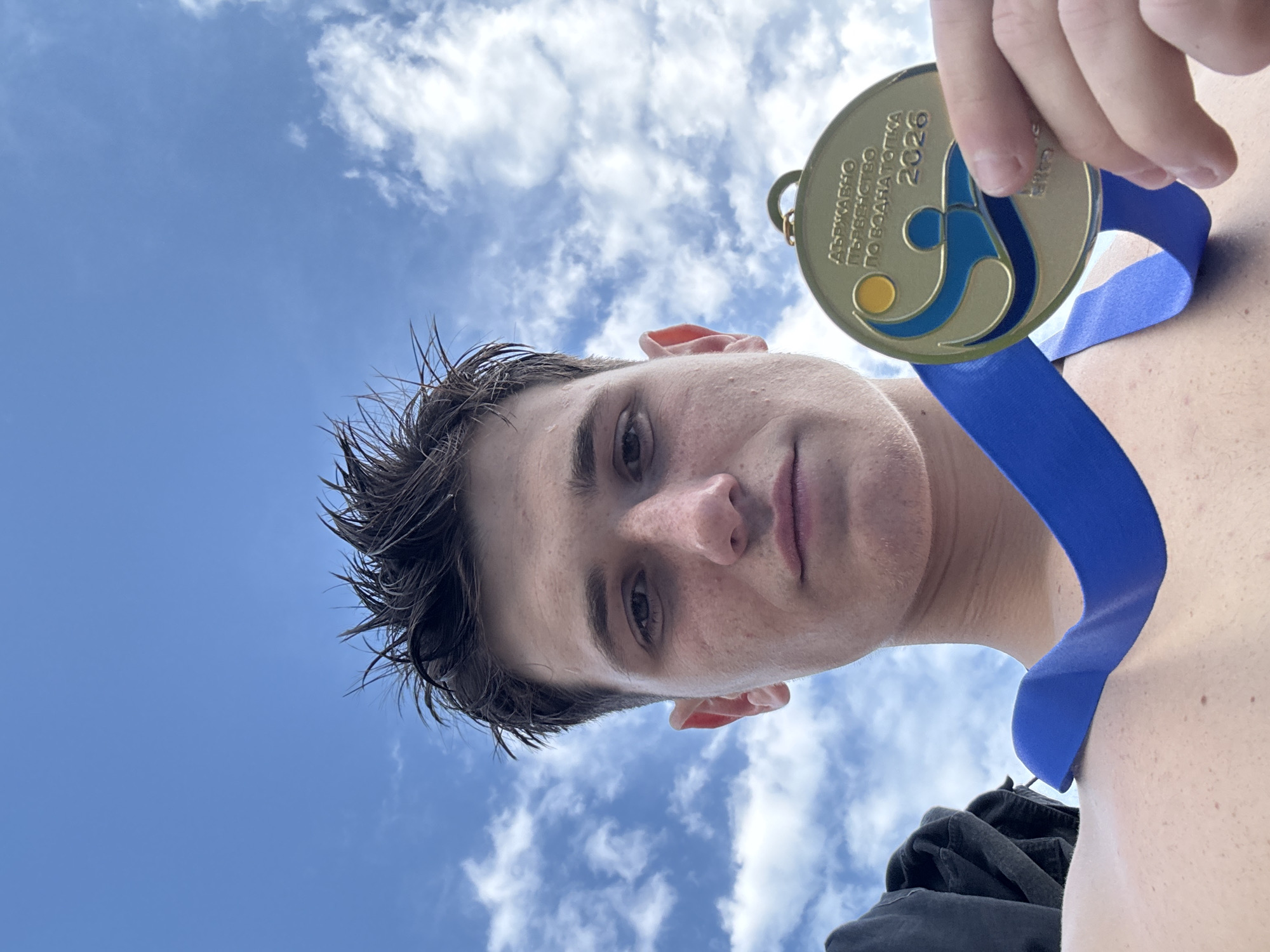 Water polo champion celebrates state championship at Varna beach
