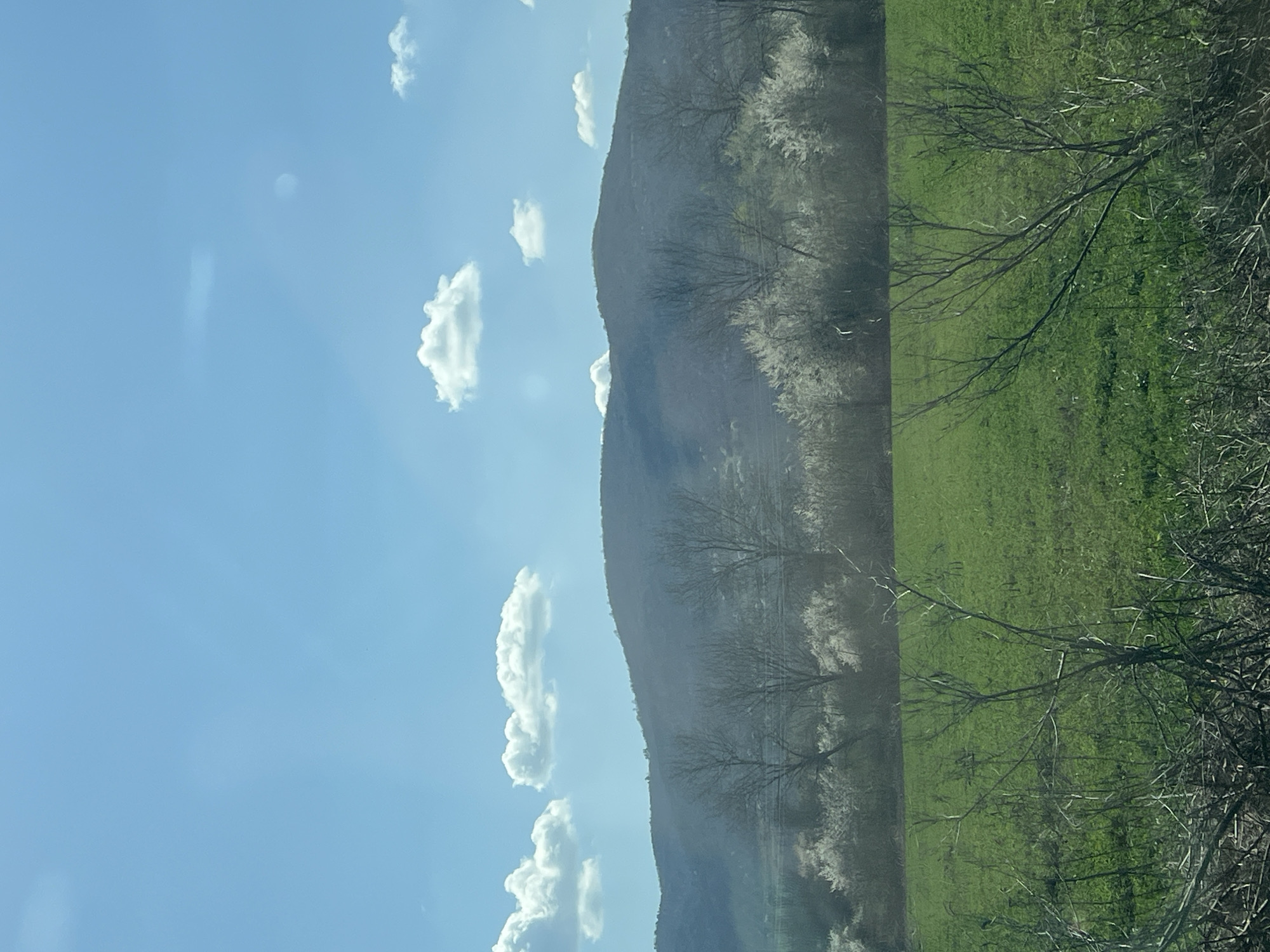 Spring landscape photographed near Peshtera, Bulgaria