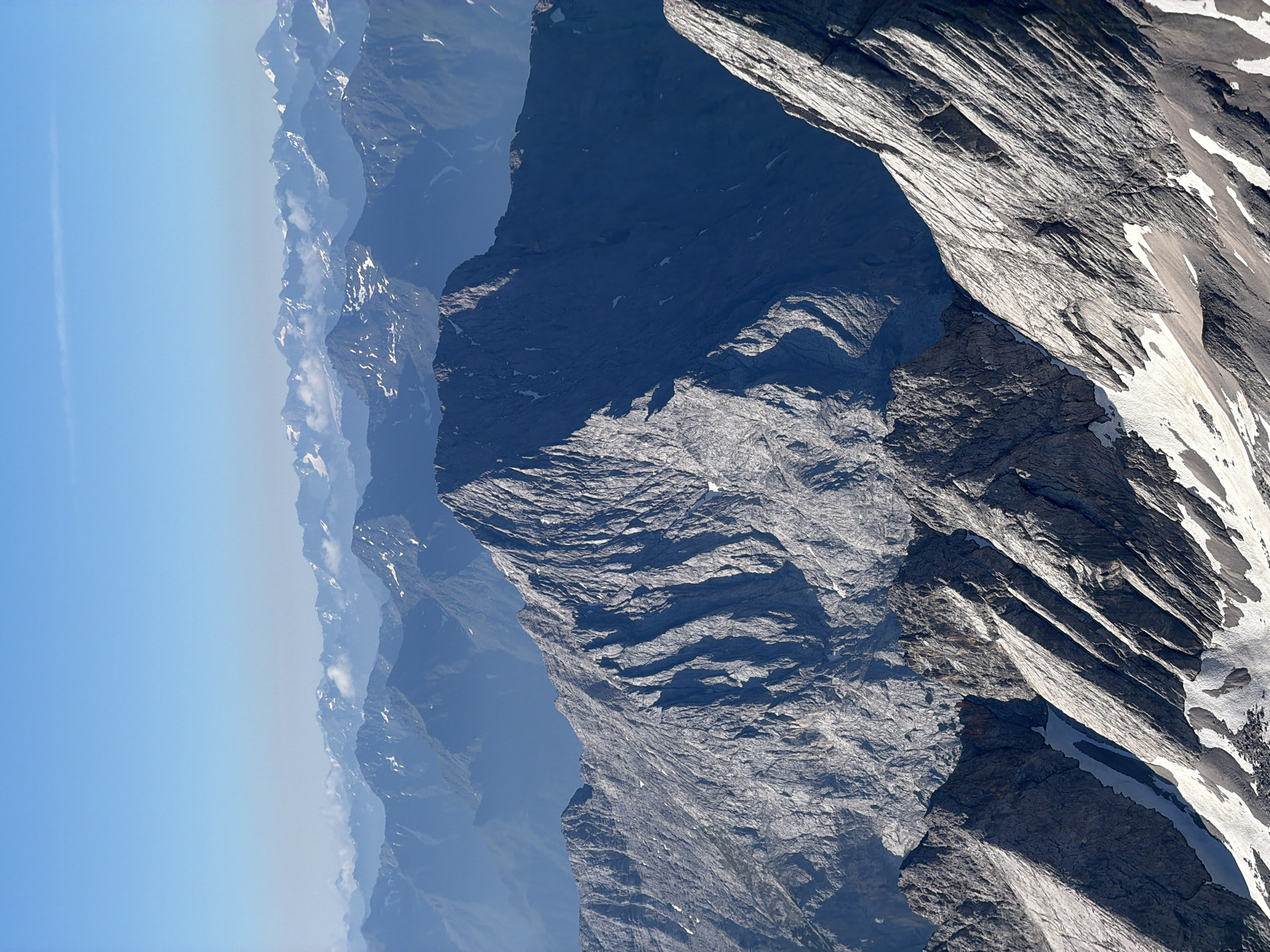 Summit views from the Zugspitze on a clear June morning