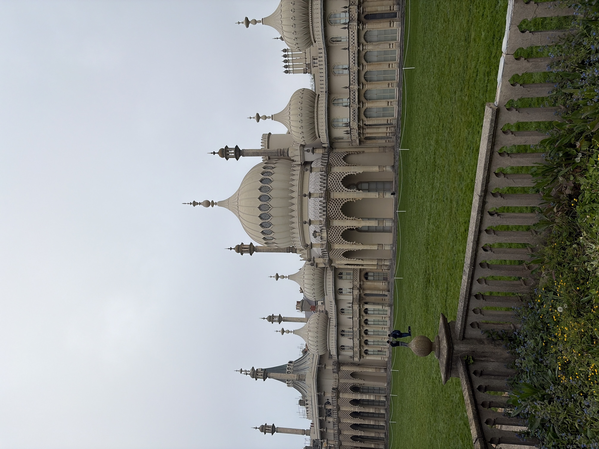 Royal Pavilion Brighton photographed from multiple angles Sunday evening