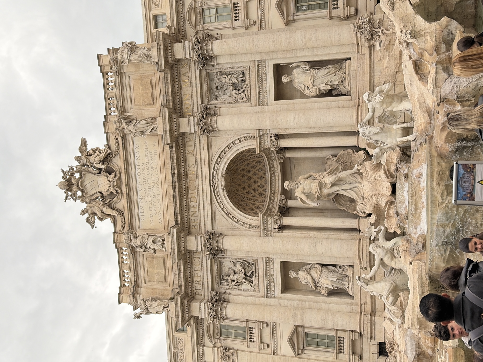 Morning documentation of Rome's historic fountains and architecture