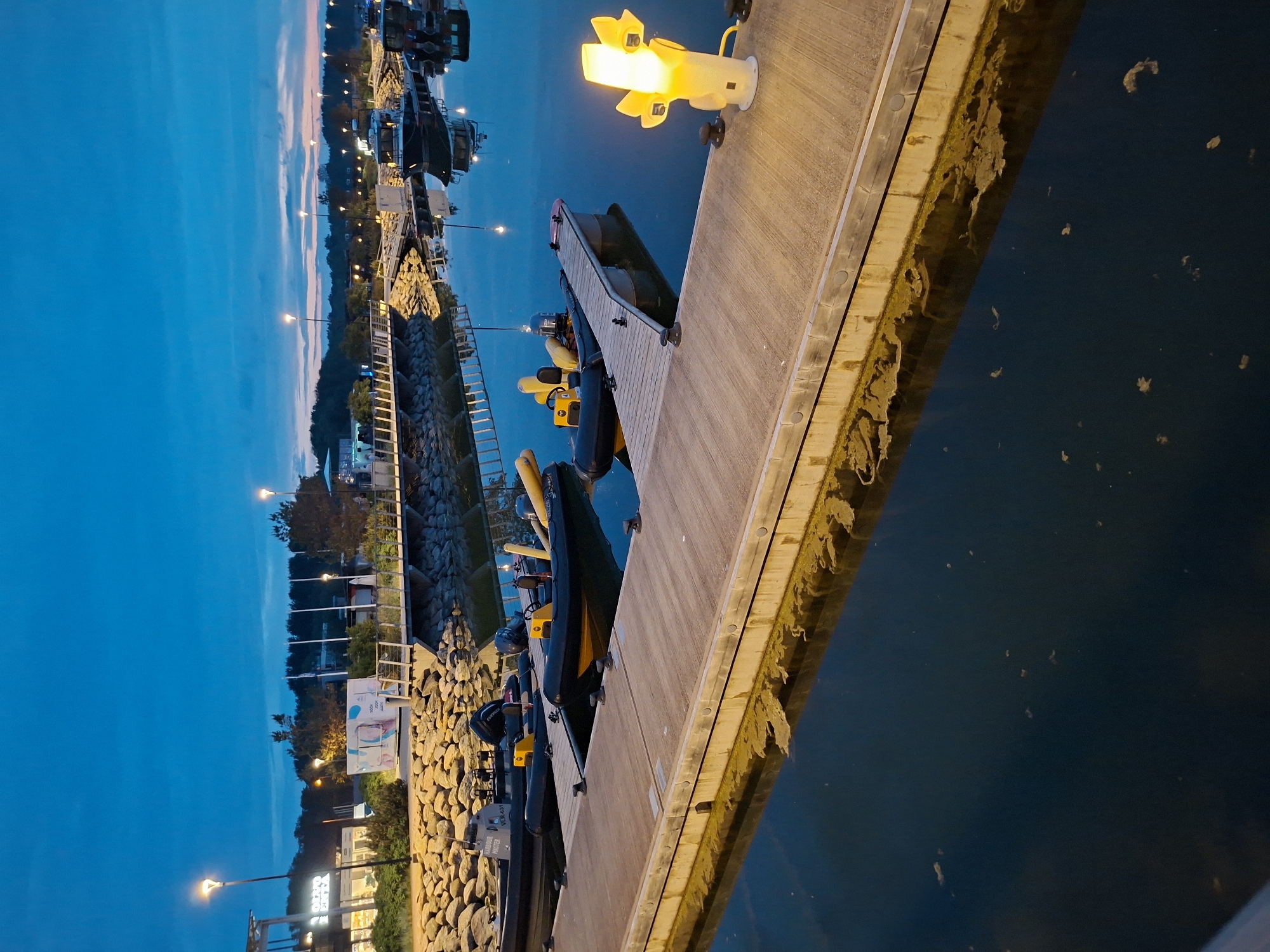 Tallinn marina twilight scenes documented across multiple waterfront locations
