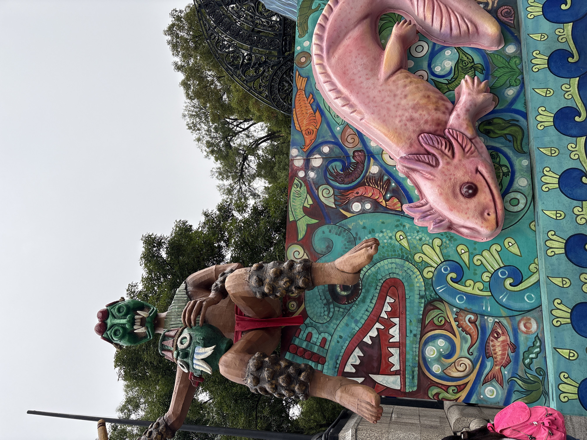 Public art installations documented across Mexico City locations