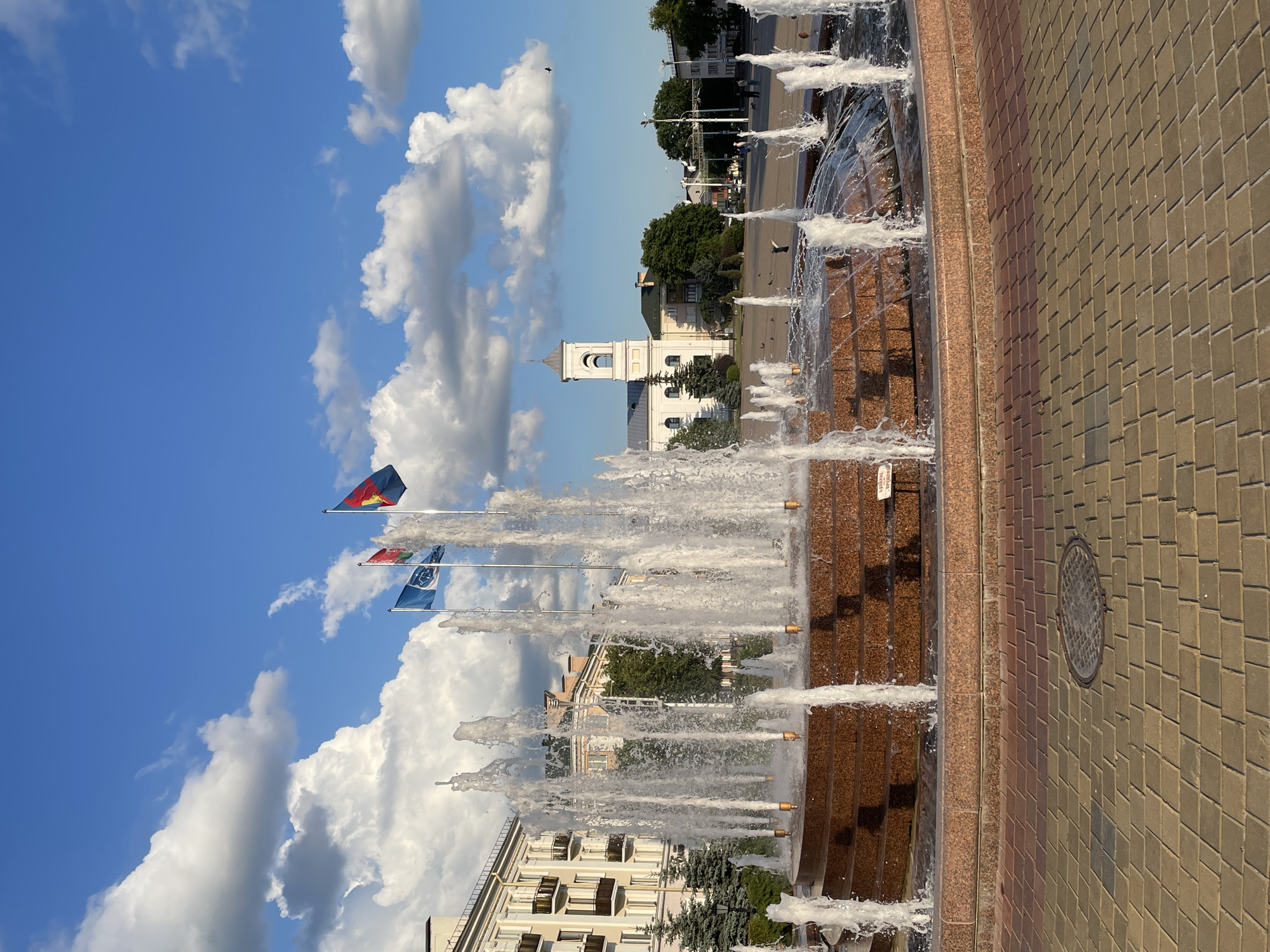 Tourist documents central Brest landmarks and public spaces