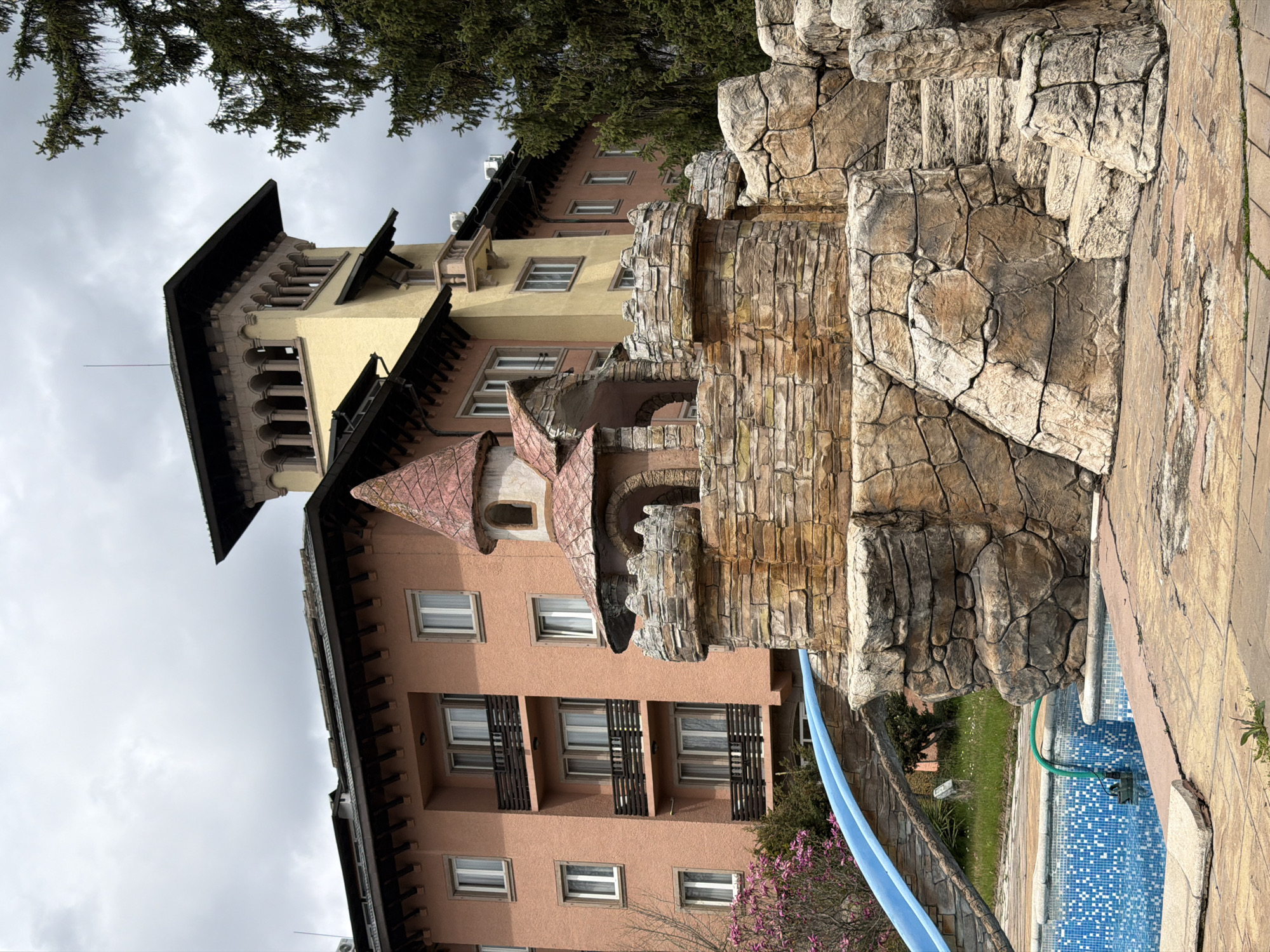 Morning scenes documented at Velingrad resort complex in Bulgaria