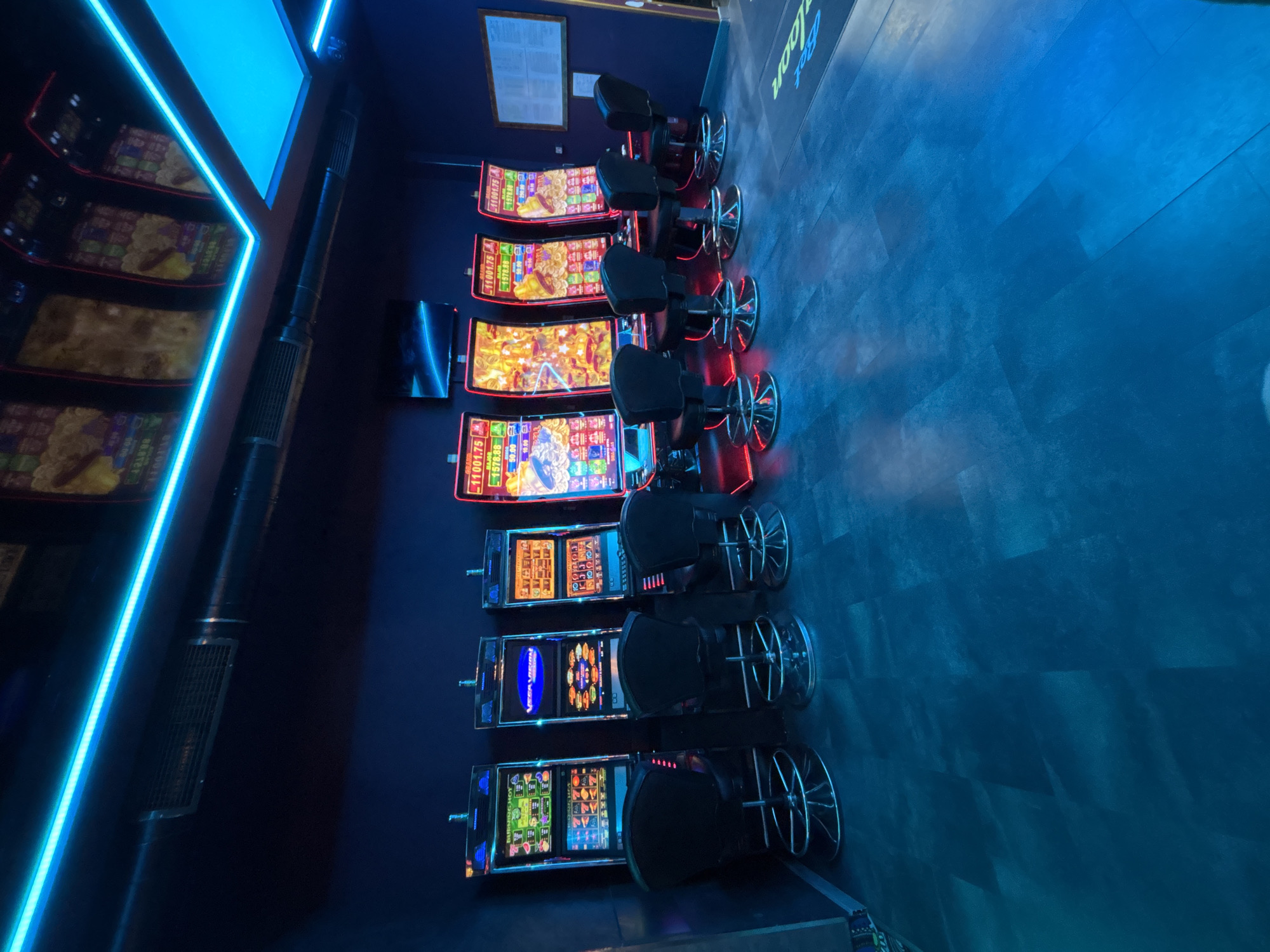 Late-night gaming club visit documented in Pleven, Bulgaria