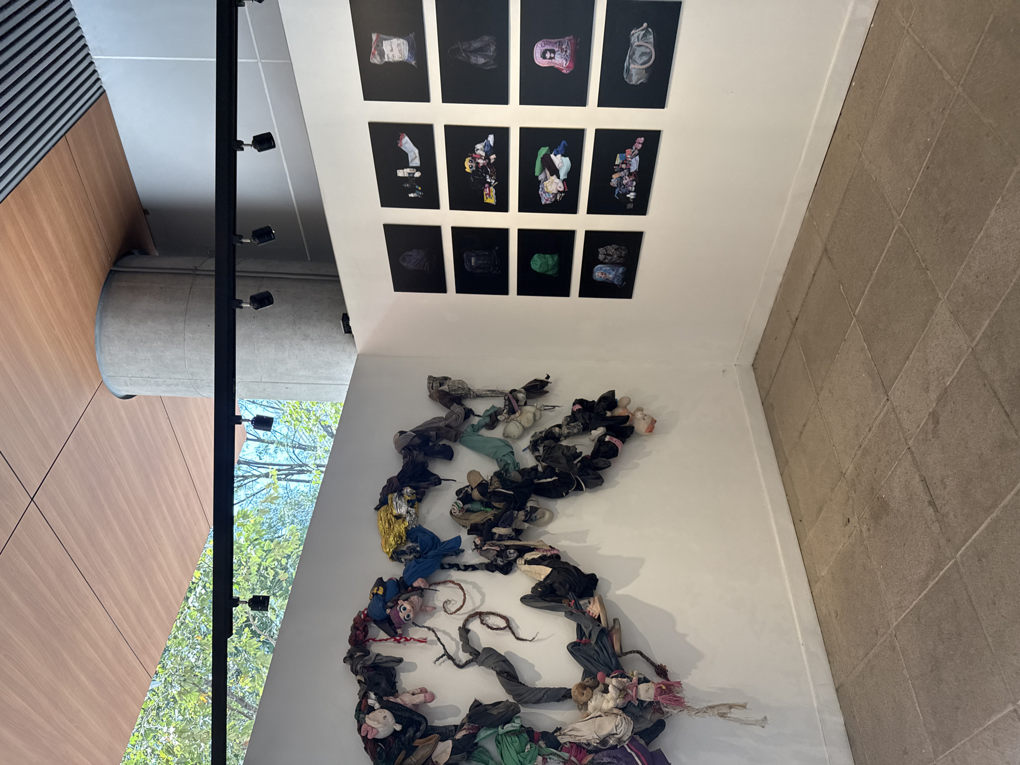 Contemporary art exhibition documented at Mexico City gallery