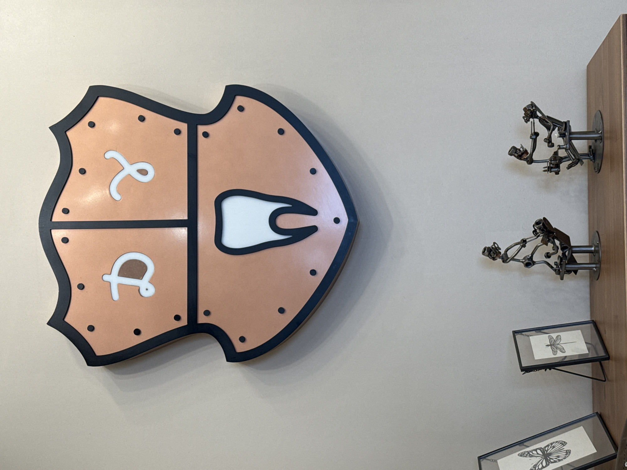 Dental office interior documented in Izhevsk, Russia