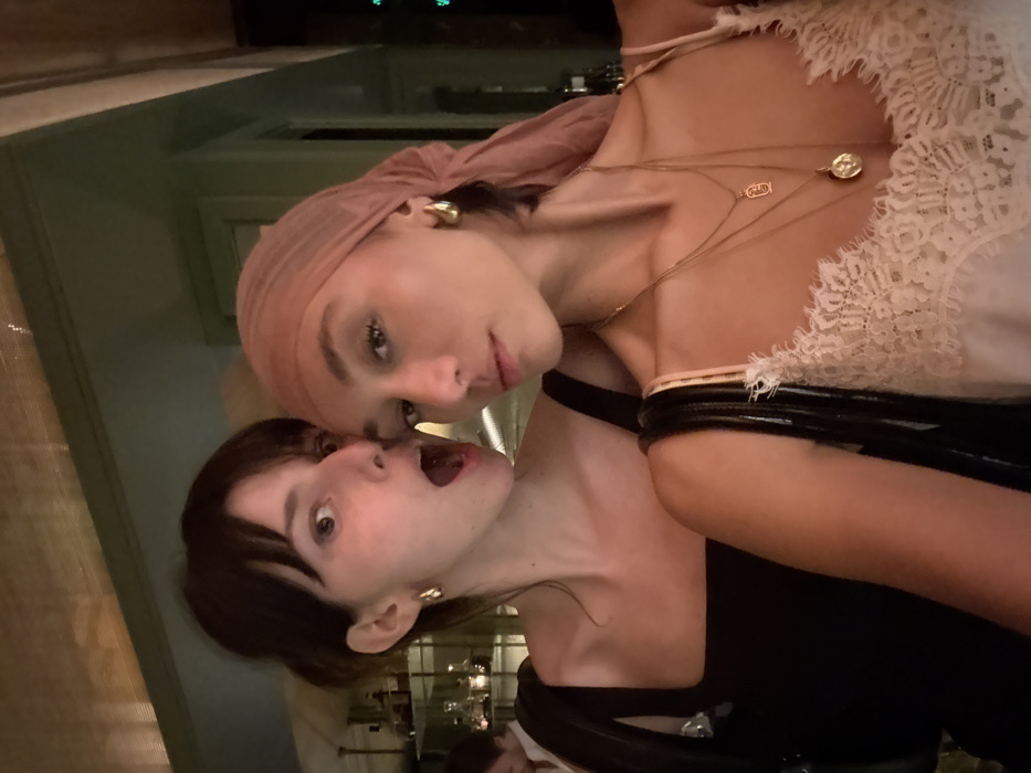 Evening dining experience documented at Paris restaurant