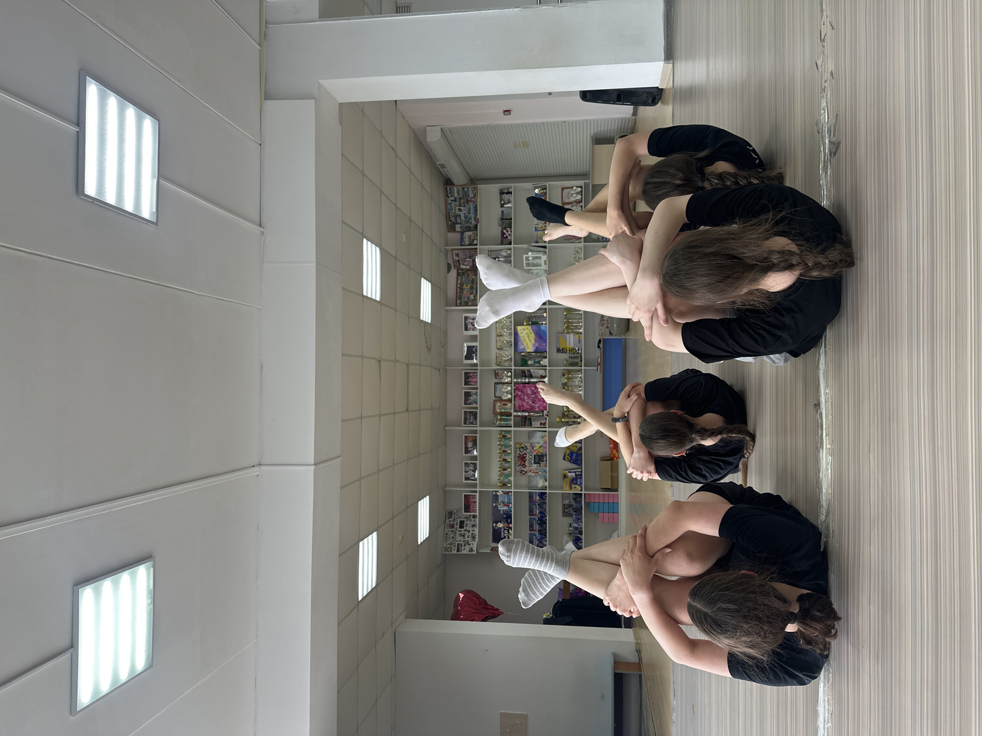 Young dancers practice routines at Votkinsk studio
