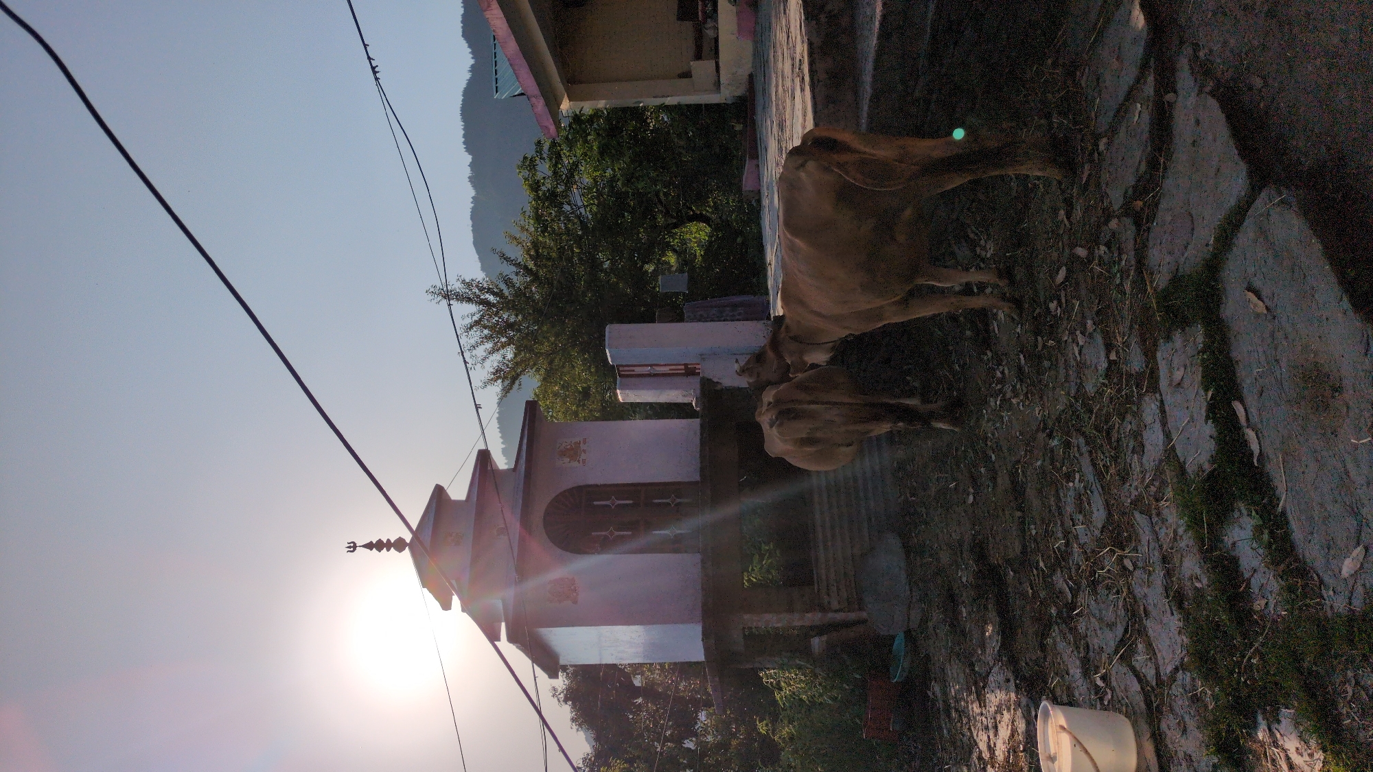 Rural life documented in Haini, India hillside community