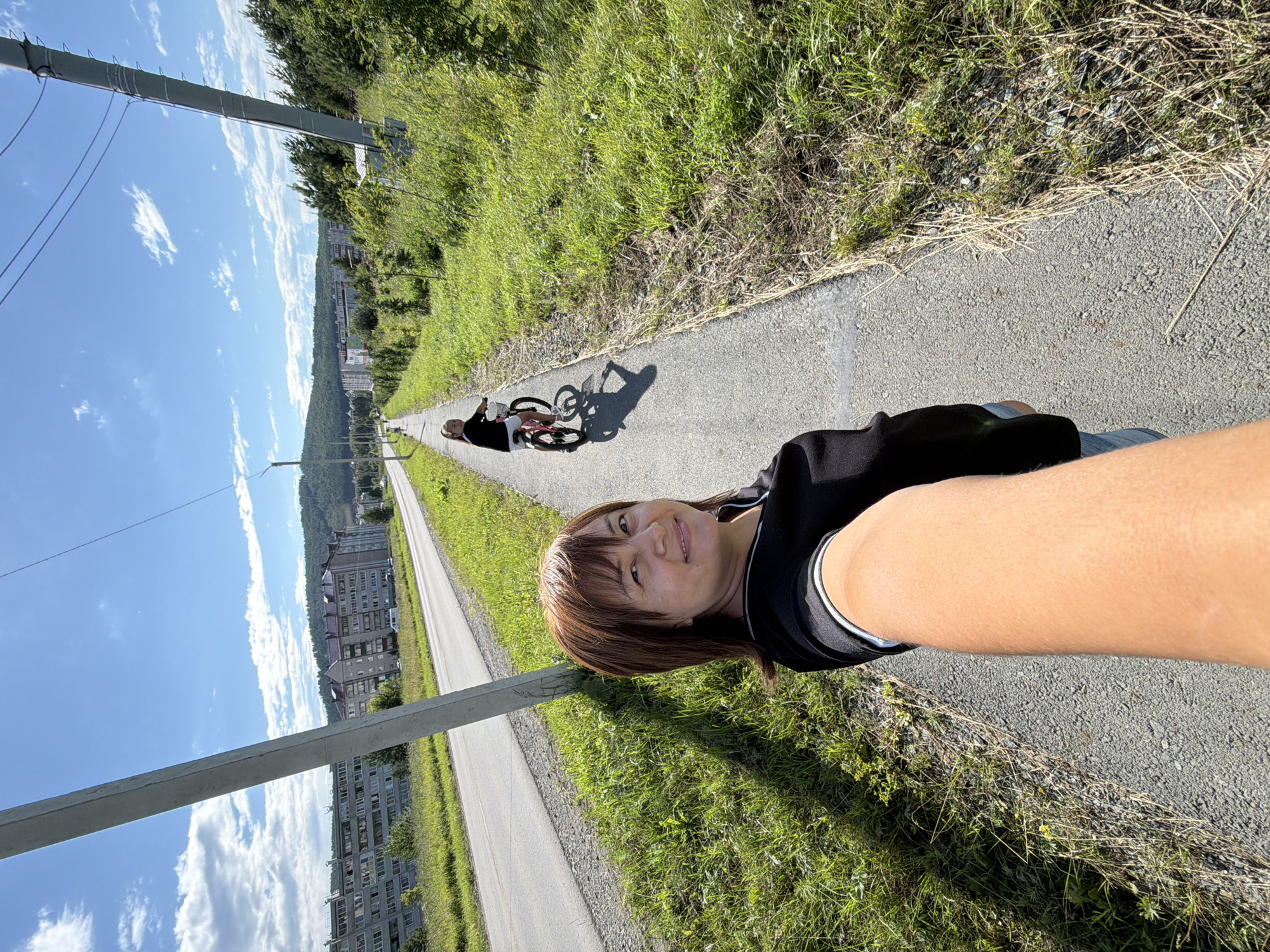 Summer afternoon roaming: playgrounds, minarets, church domes, and hillside views