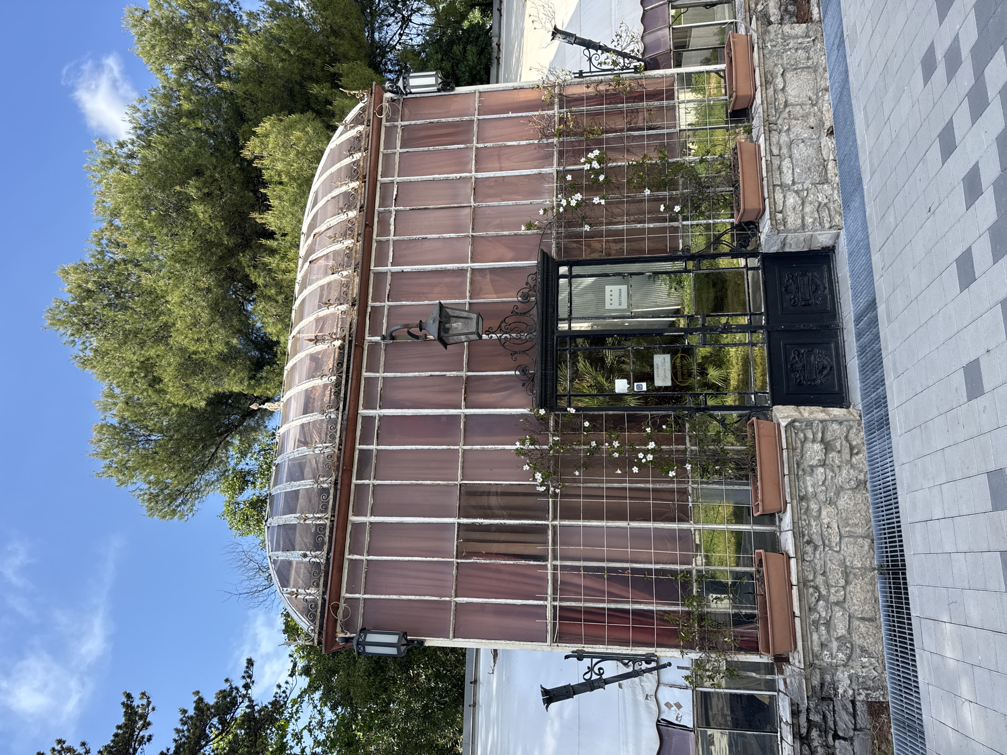 Historic Queen's garden structure observed in Bar, Montenegro