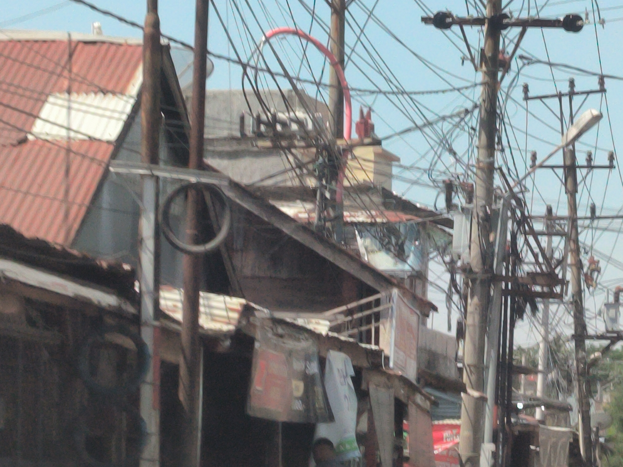 Morning street scenes documented in Lhokseumawe, Indonesia