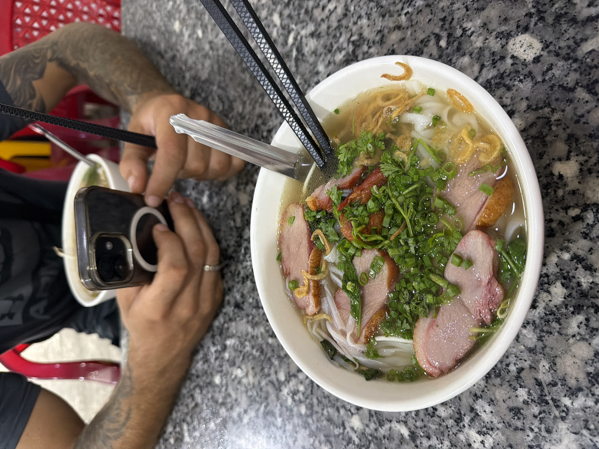 Early morning daily life documented in Nha Trang Vietnam