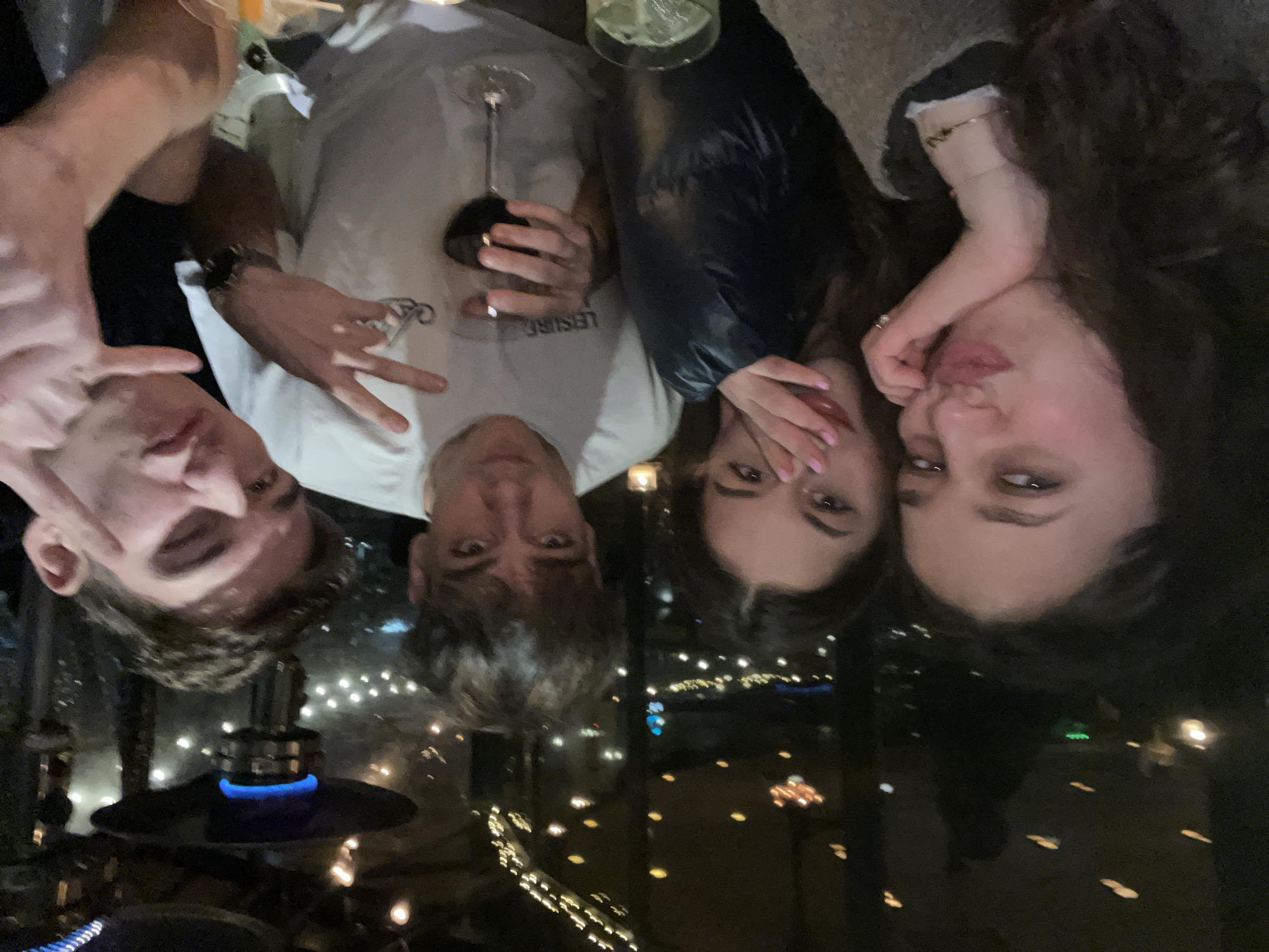 Evening social activities documented across Sofia bars and transit