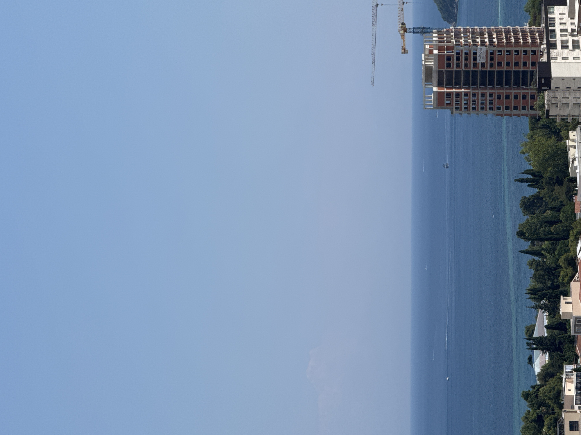 Budva from above and ground level, coast to old town