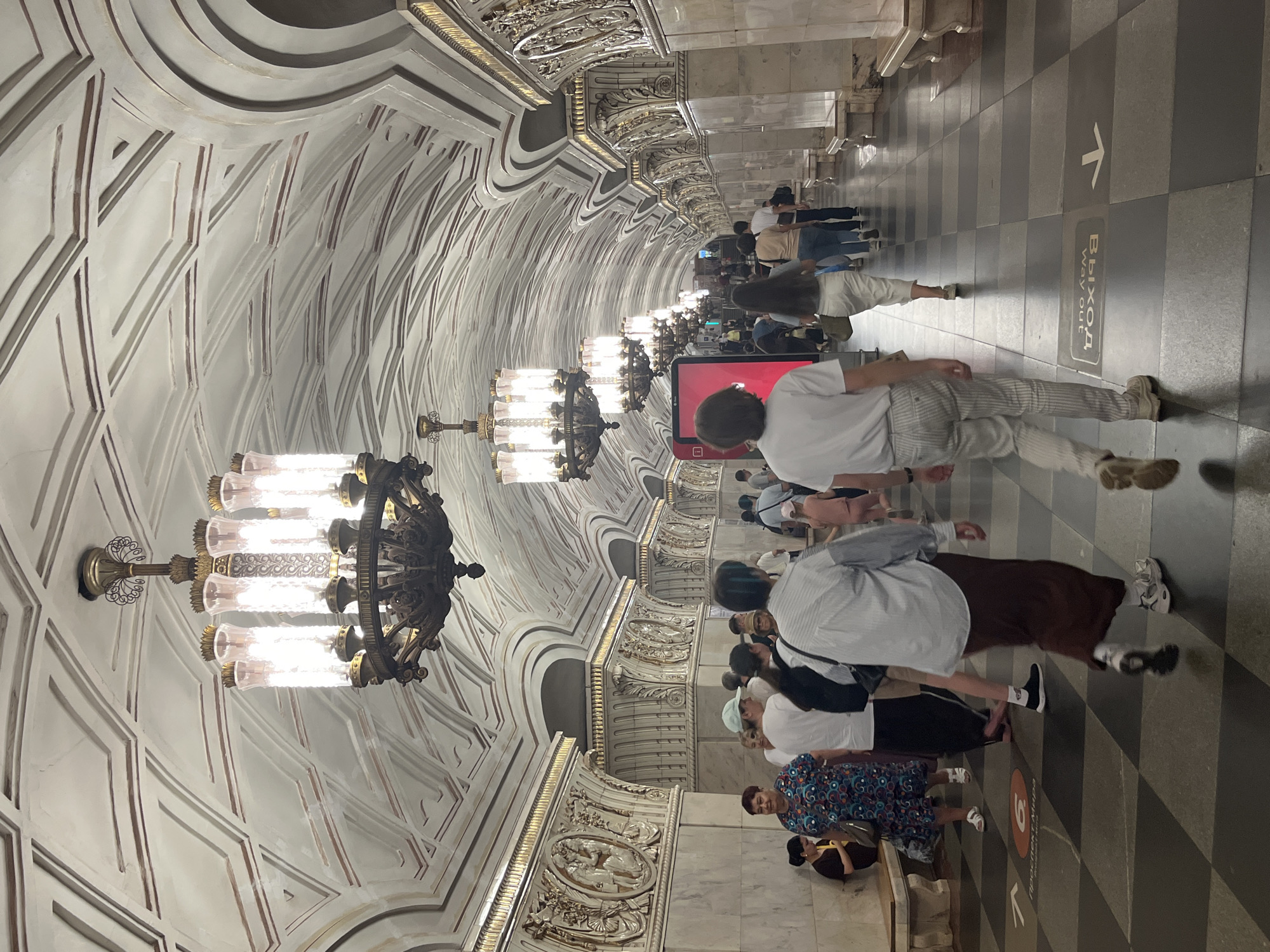 Inside Moscow Metro's ornate stations, trains, and escalators