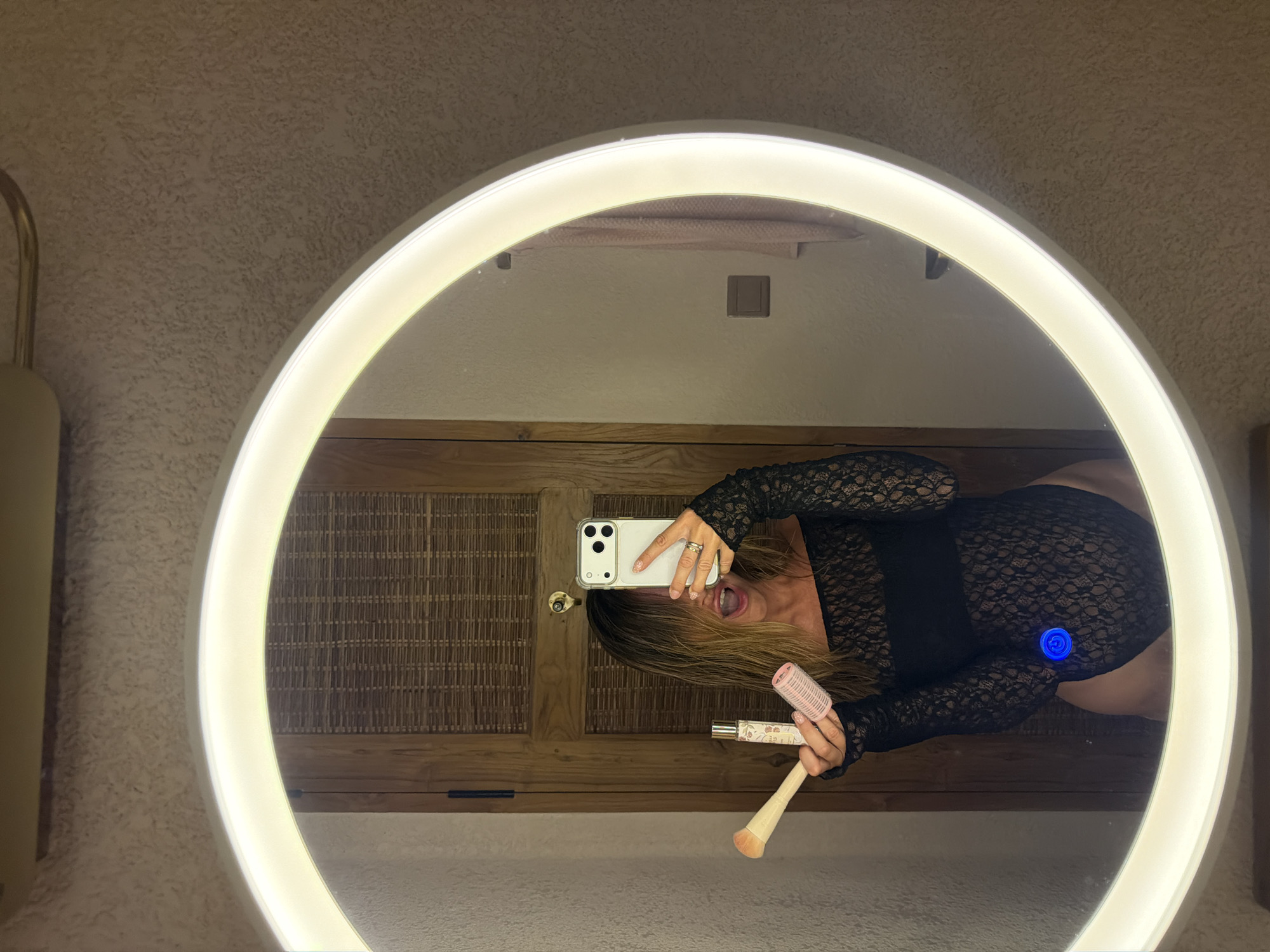 Get Ready With Me content shot in a Bali bathroom
