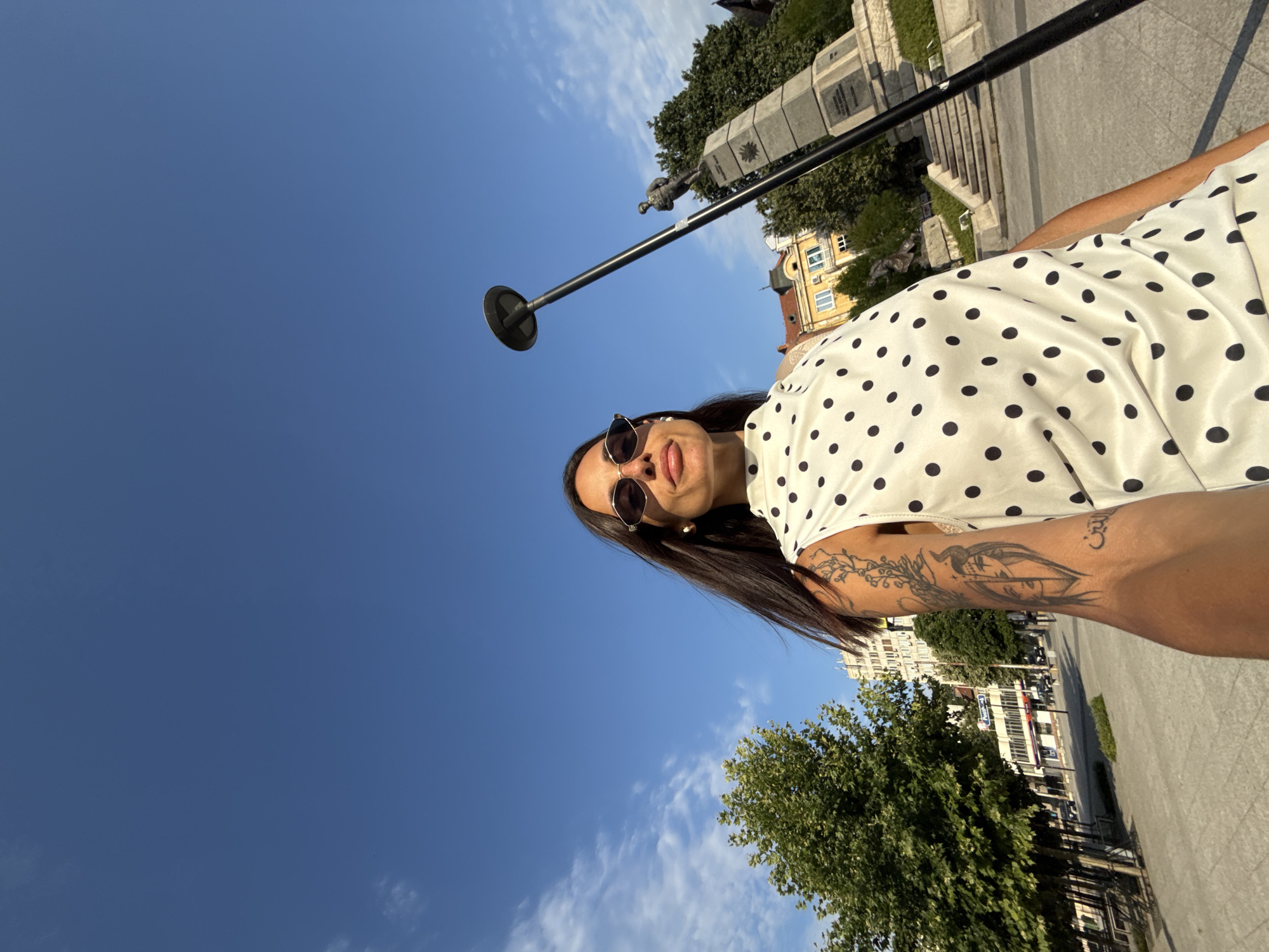Morning around Pleven, selfies and city landmarks