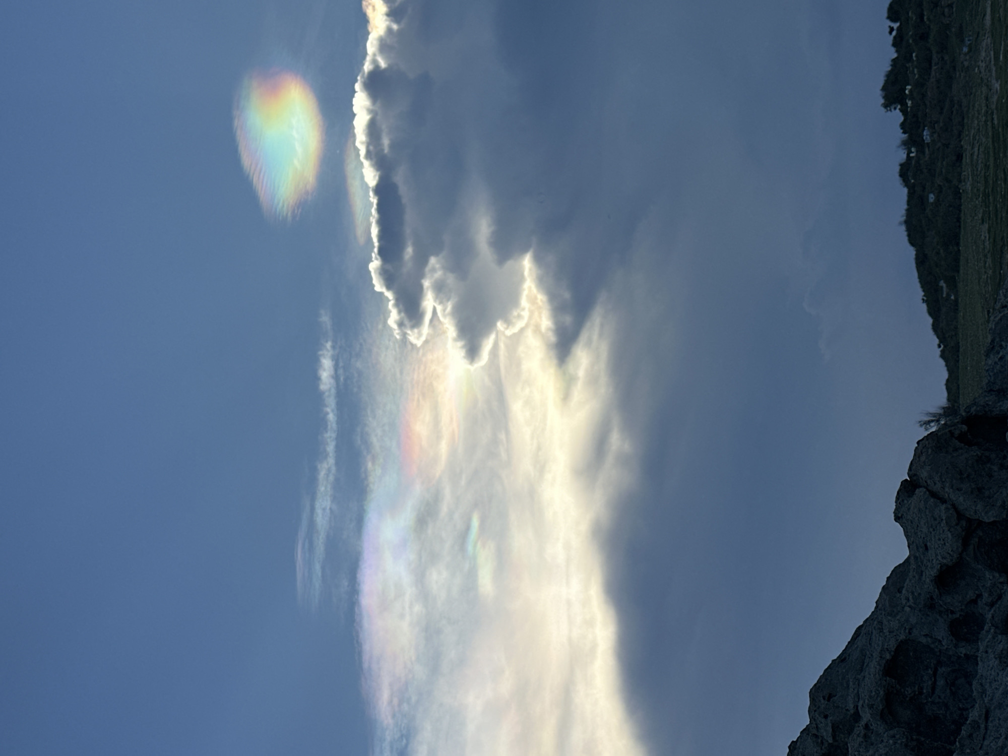 Rare iridescent clouds dazzle tourists at Vietnam beach resort