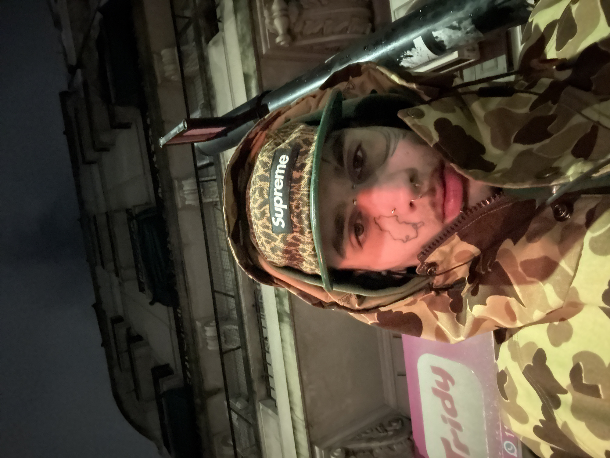 Late night street selfies in Buenos Aires
