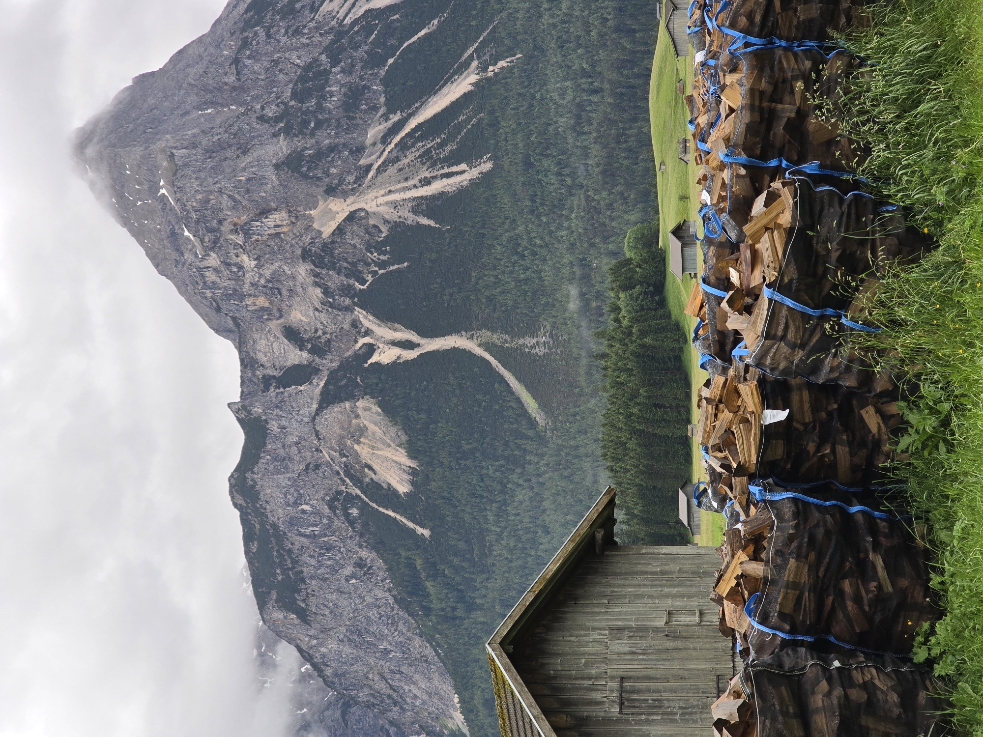 Alpine village life documented in Lermoos Austria
