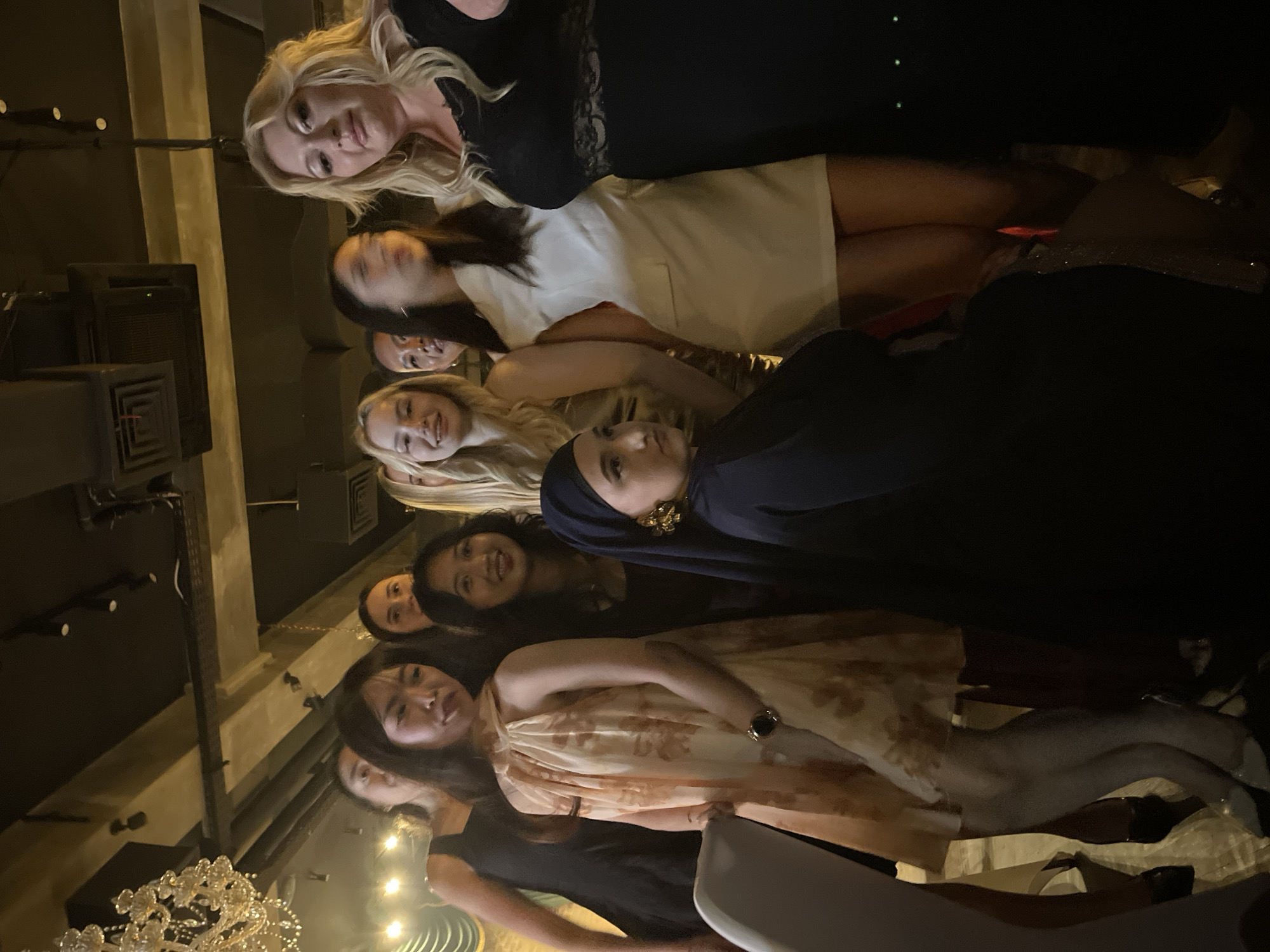 Formal night out at a South Jakarta upscale venue