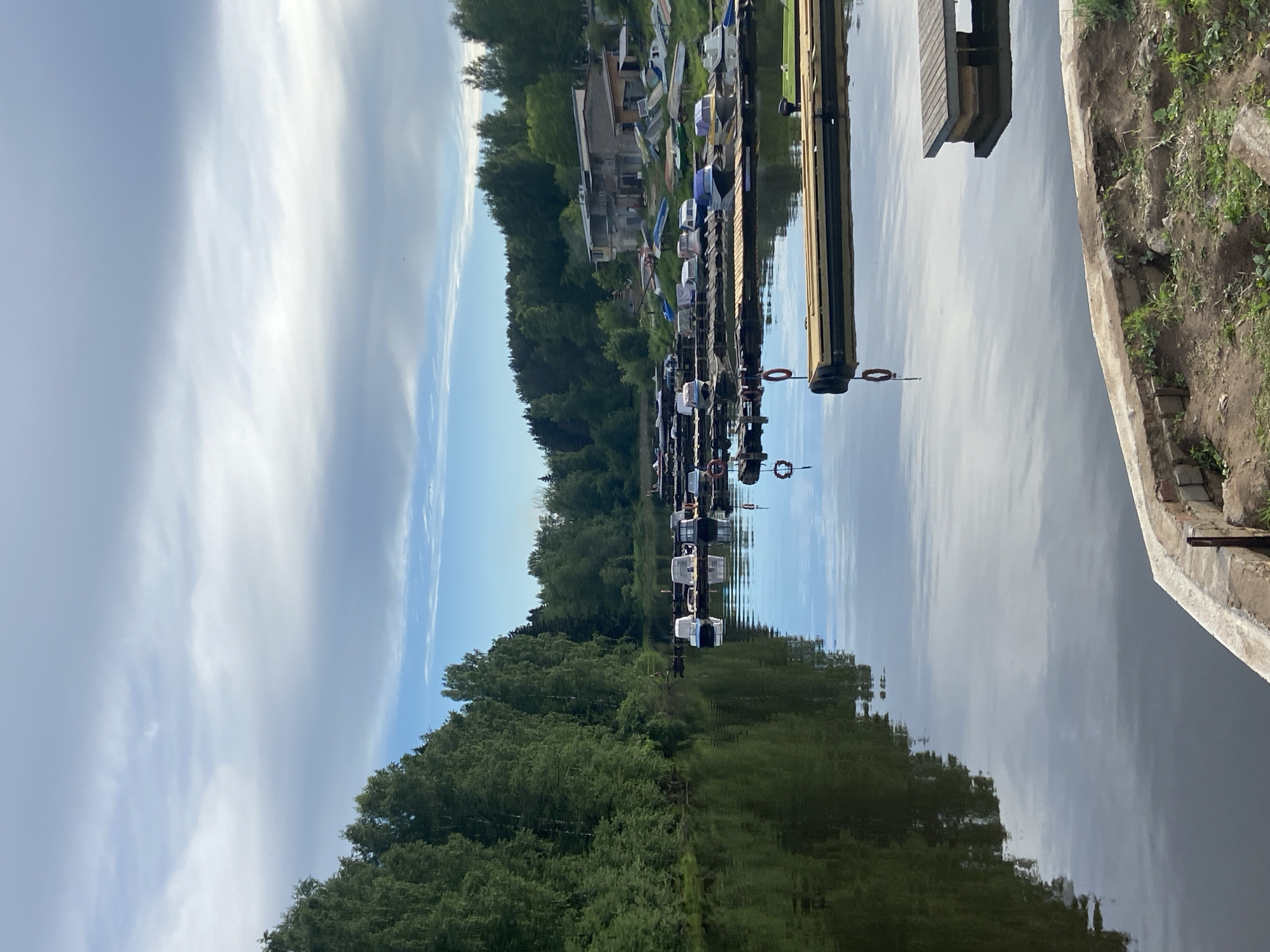 Witness documents waterfront infrastructure in Chaikovsky, Russia