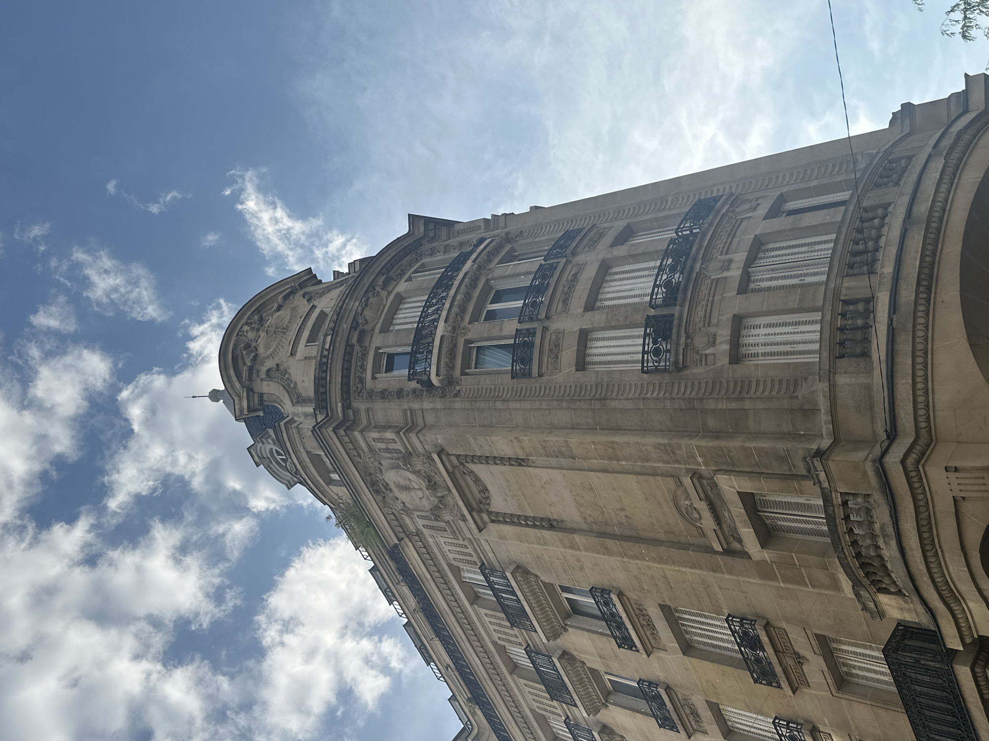 Street-level Paris near La Motte-Picquet–Grenelle on a summer afternoon