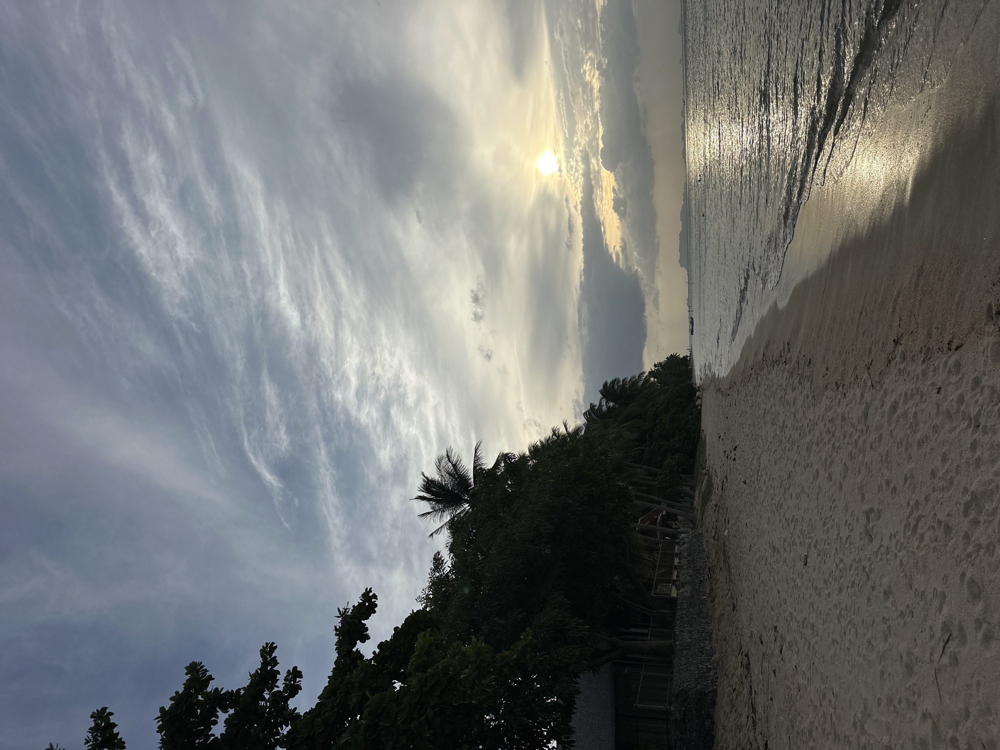 Ko Samui beach scenes: setups, boats, and golden-hour skies