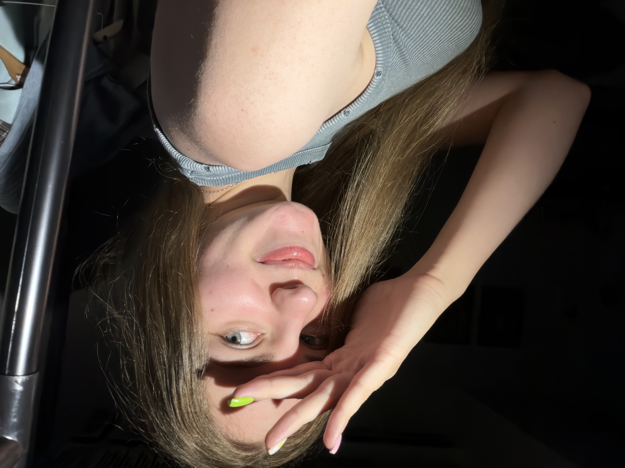 Ring light portrait session, close-up and profile angles