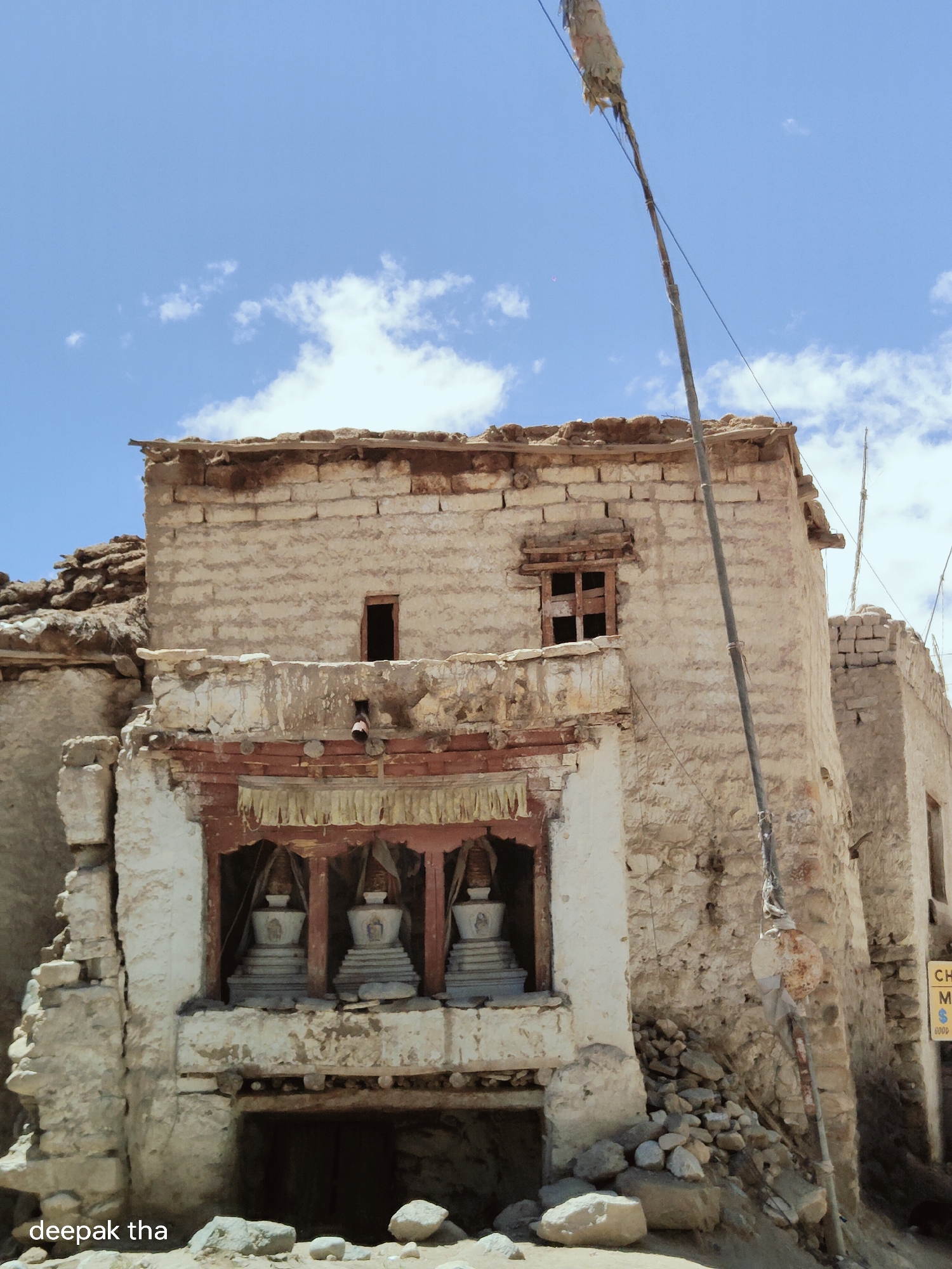 Everyday street life and heritage in Leh, Ladakh