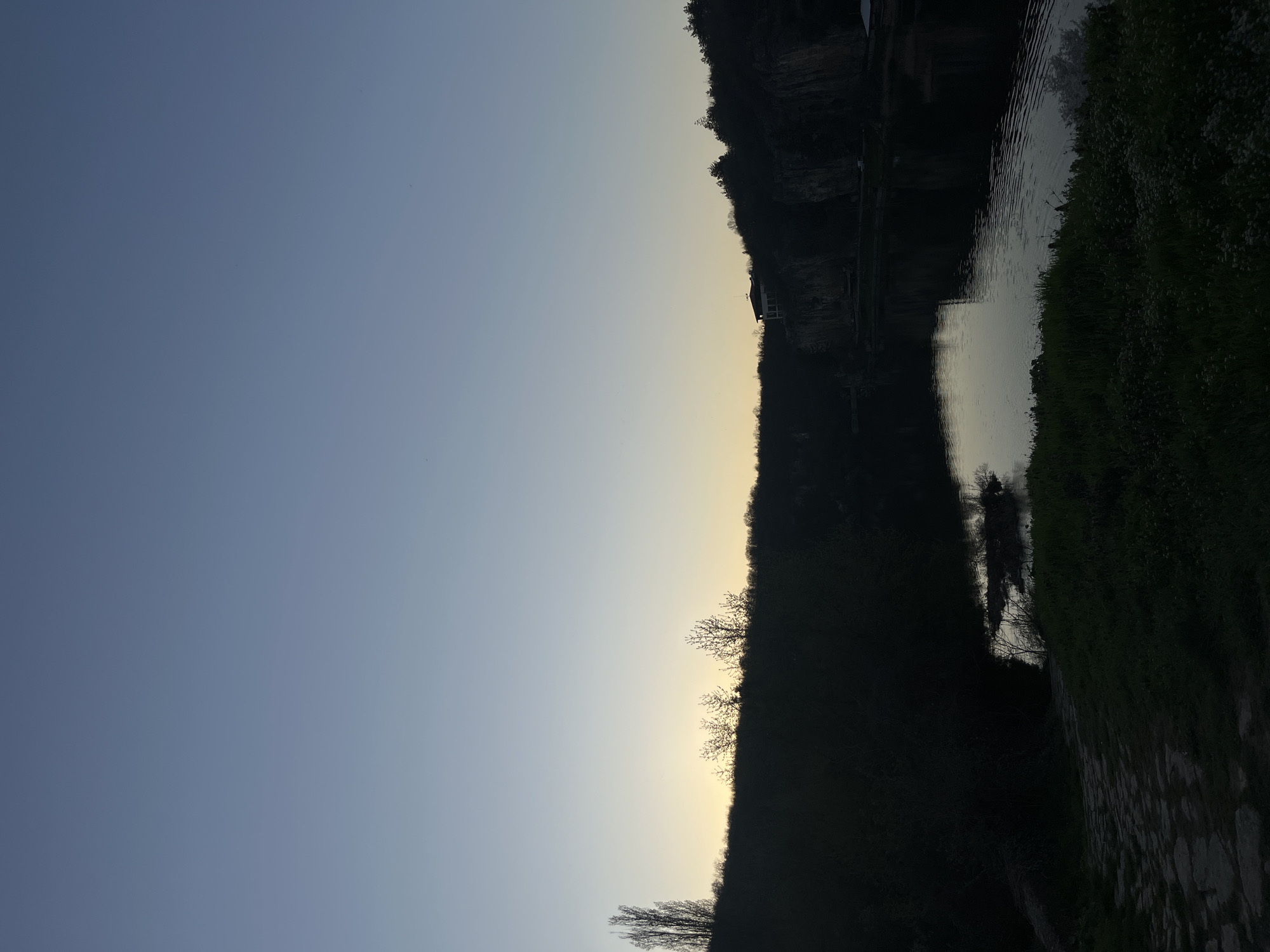 Spring afternoon scenes documented along Pleven waterway and wildflower fields
