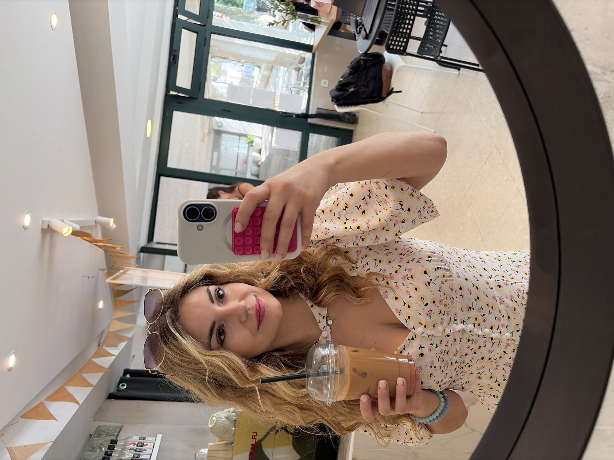 Morning cafe visit and street scenes captured in Budva
