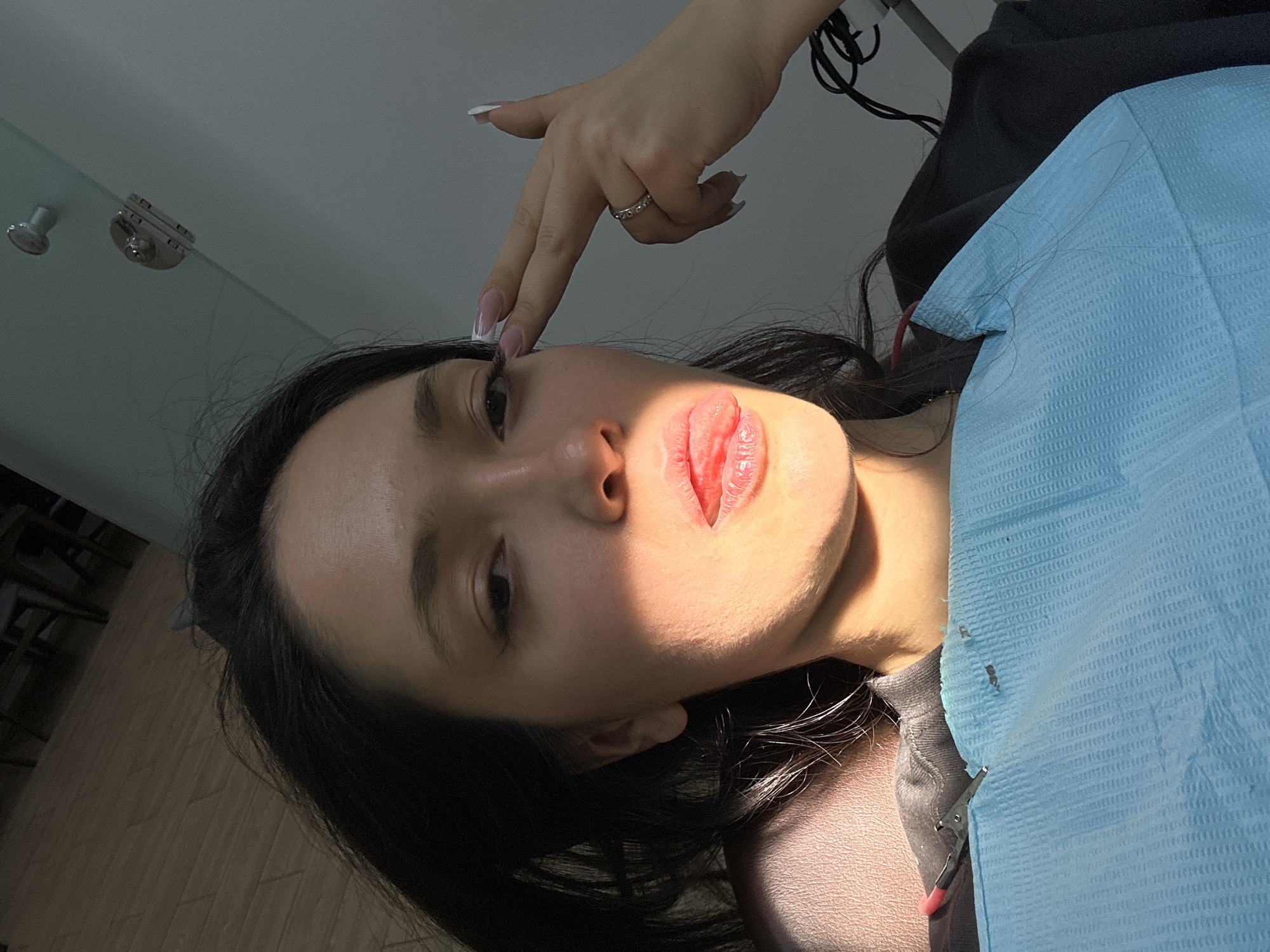 Woman receives dental treatment at Yerevan clinic