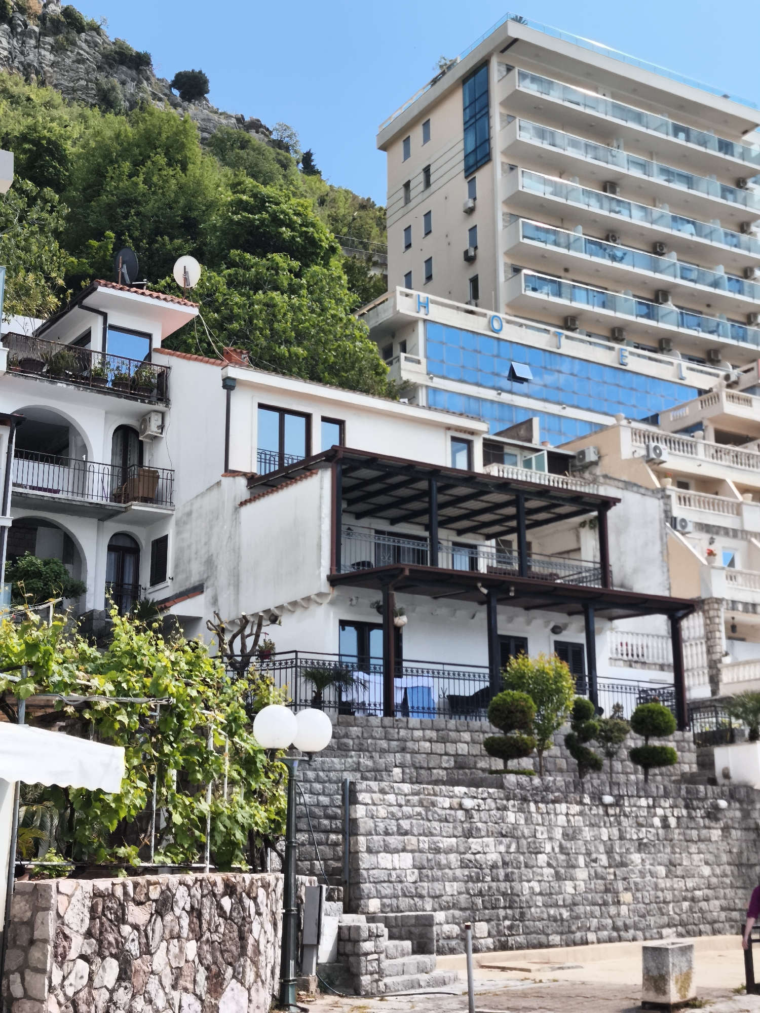 Coastal Montenegro captured in afternoon snapshots across three towns