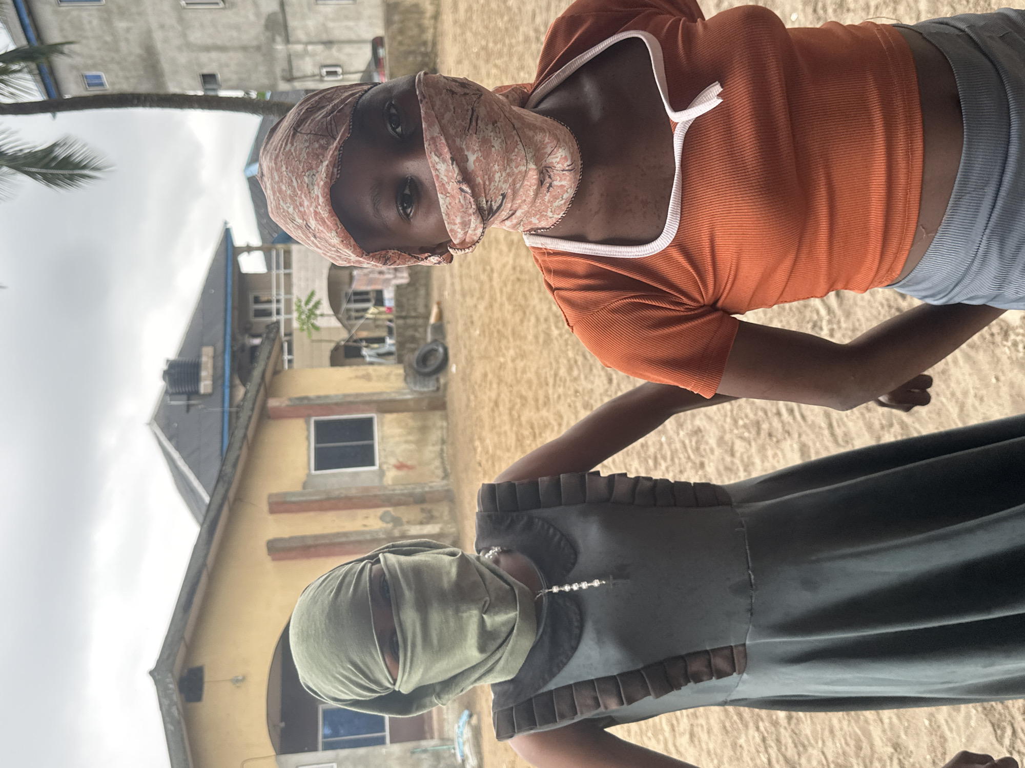 Everyday life on the streets and yards of Badagry, Nigeria