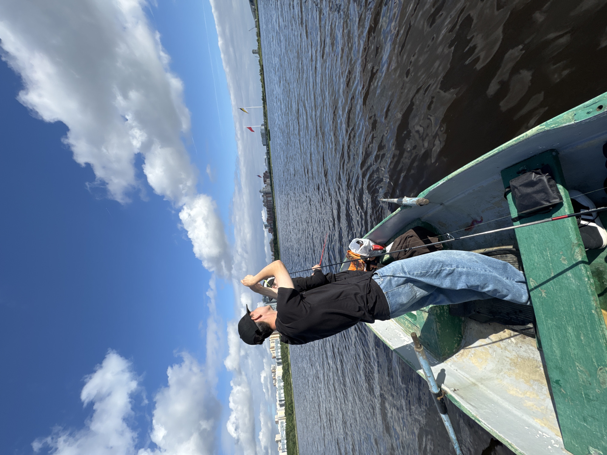 Casual boat ride on Saint Petersburg's canals