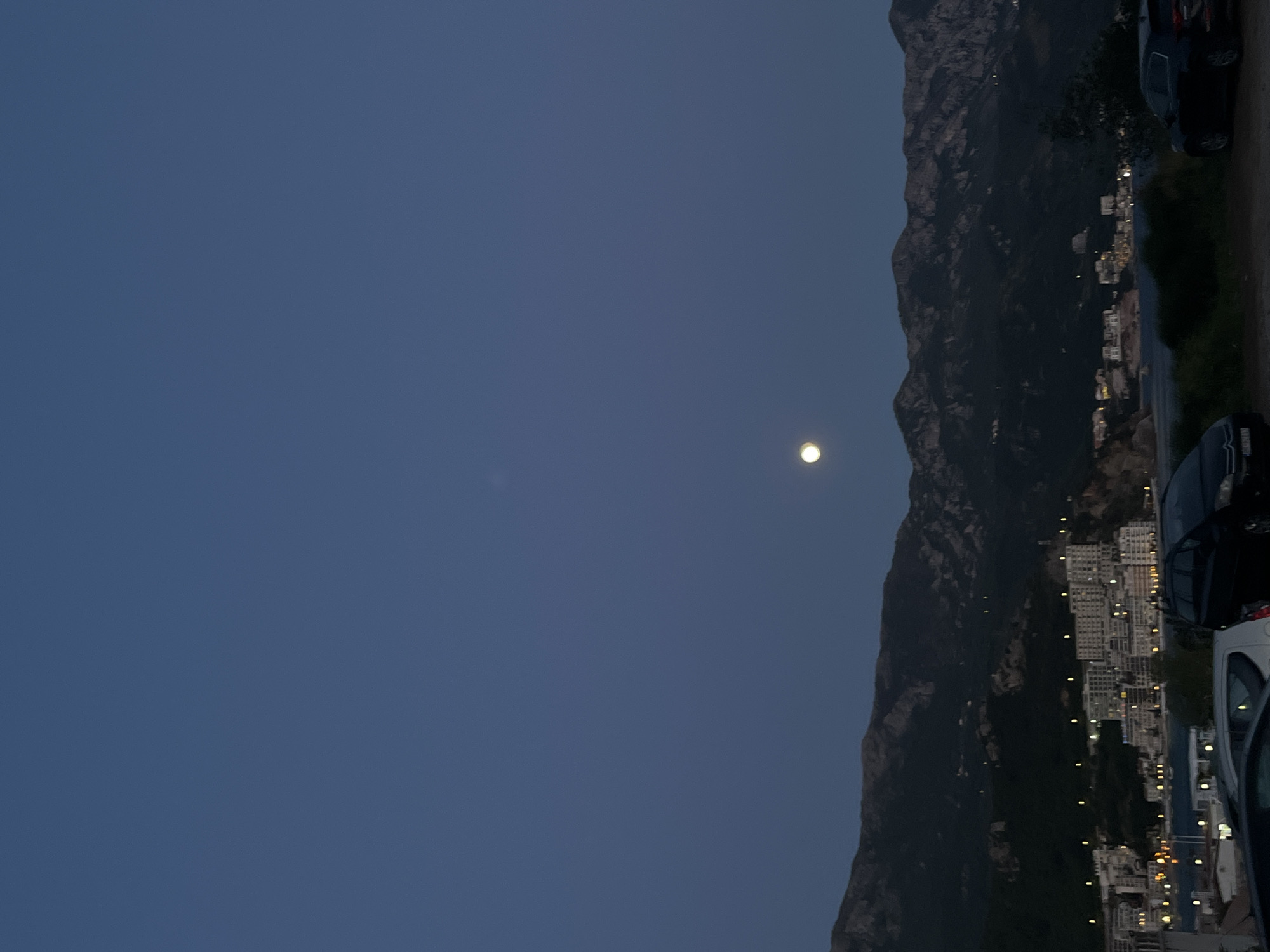 Evening coastal scene documented in Boreti, Montenegro