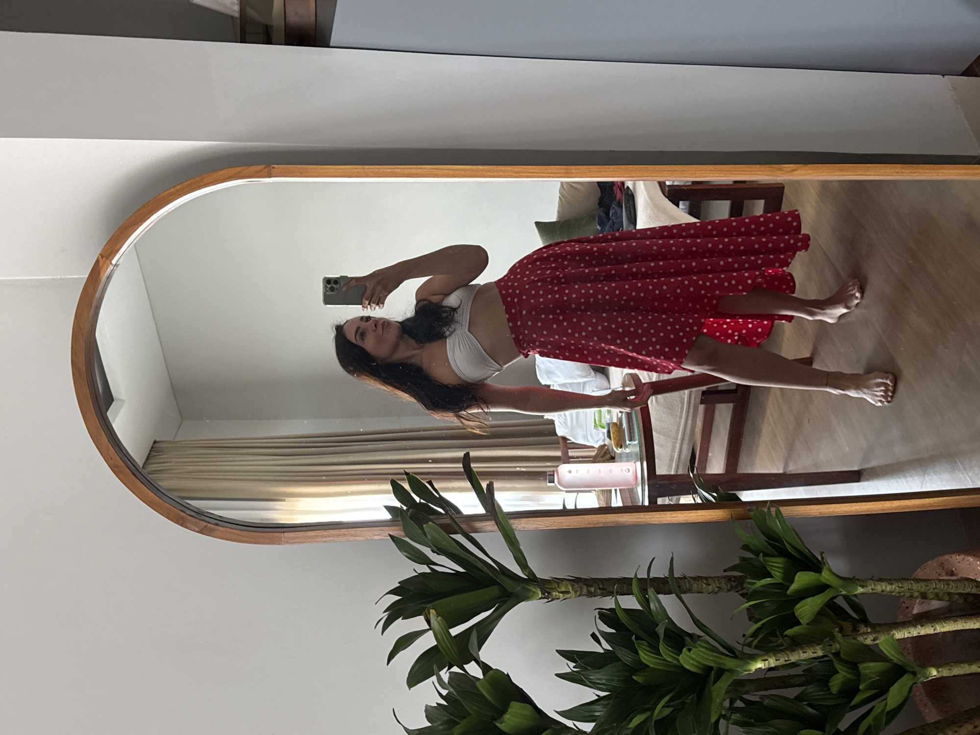 Outfit checks and selfies from a North Kuta stay