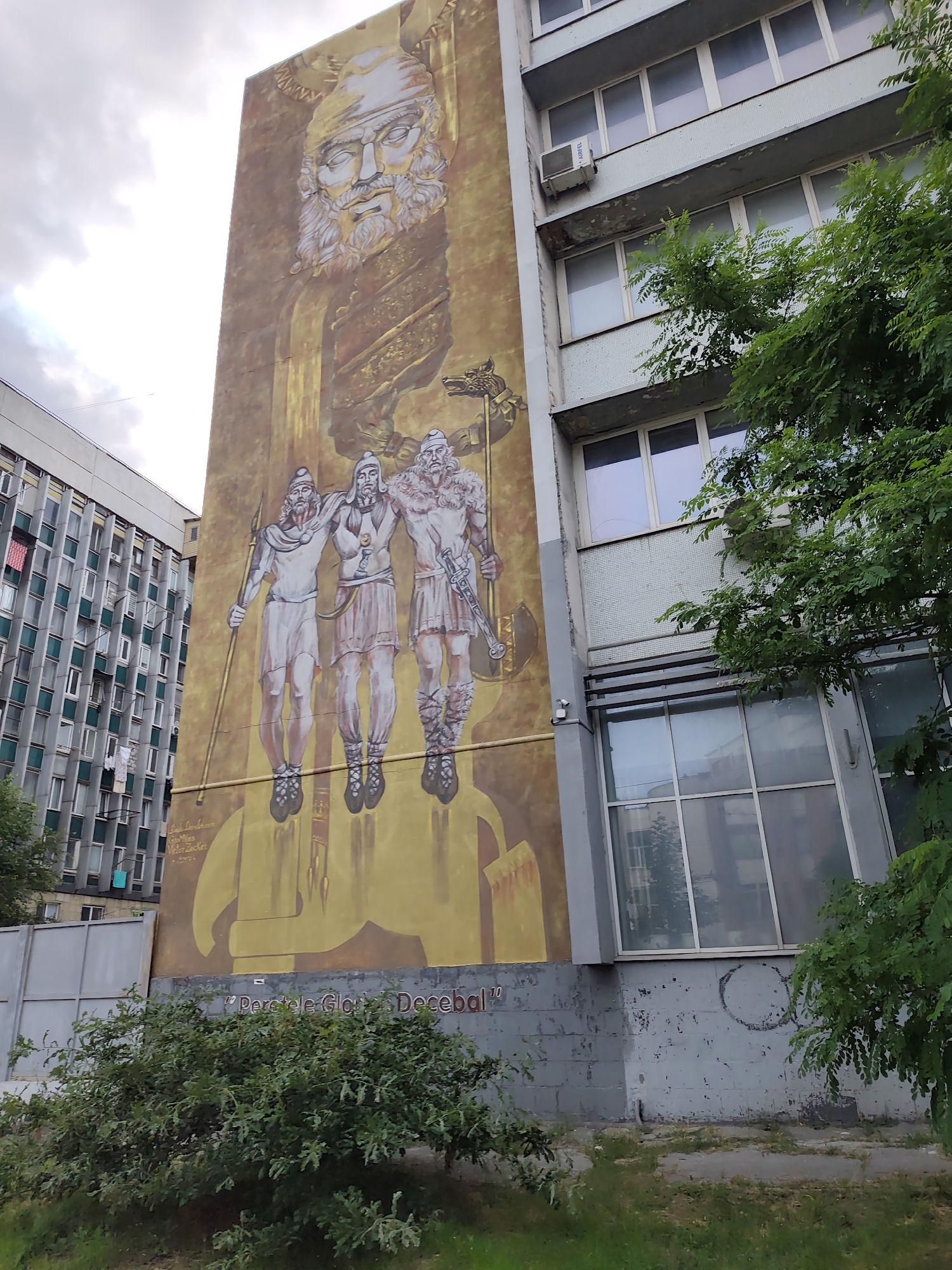 Street-level scenes from central Chișinău, Moldova