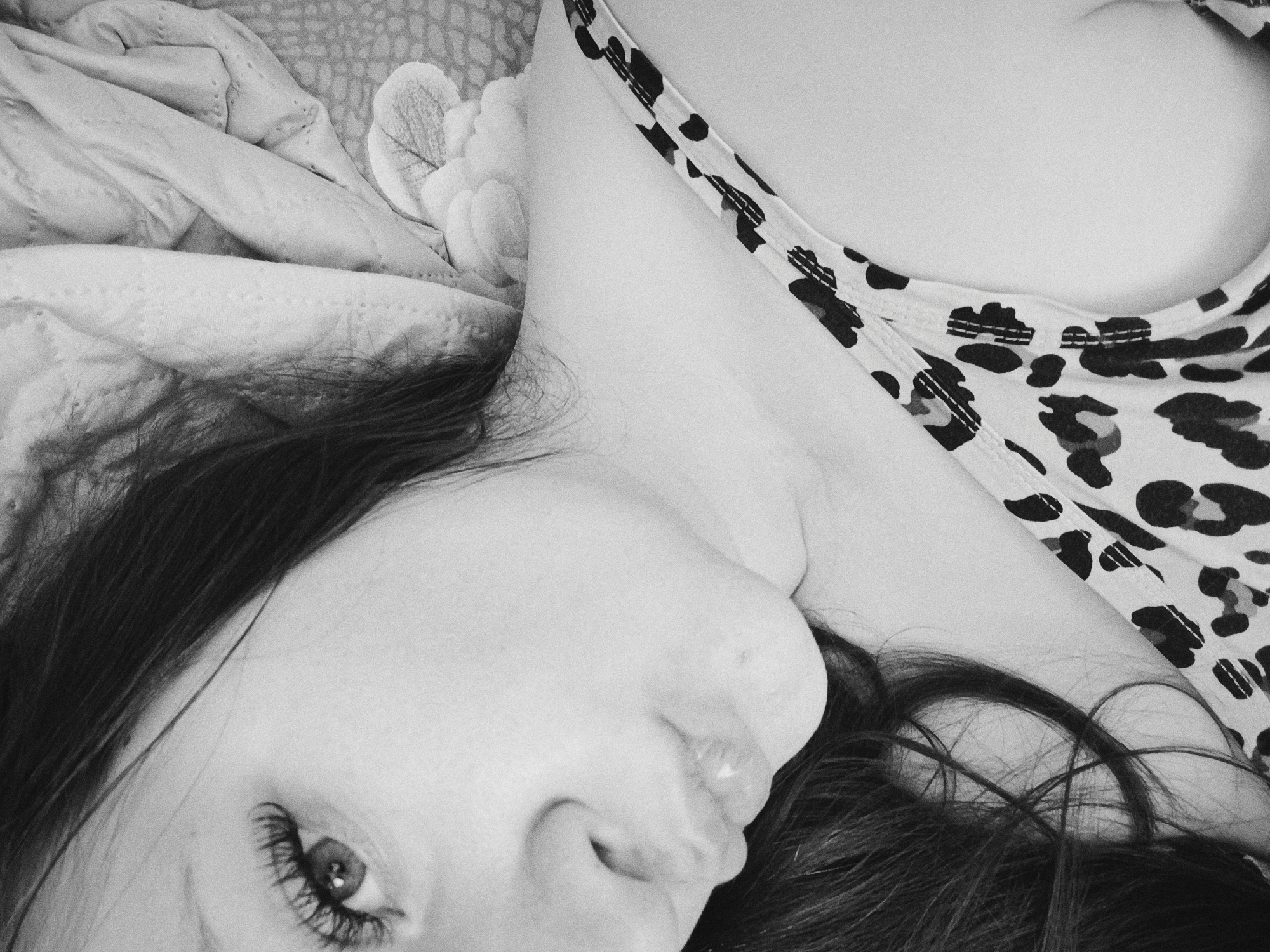 Woman photographed in intimate portrait session in Tobolsk