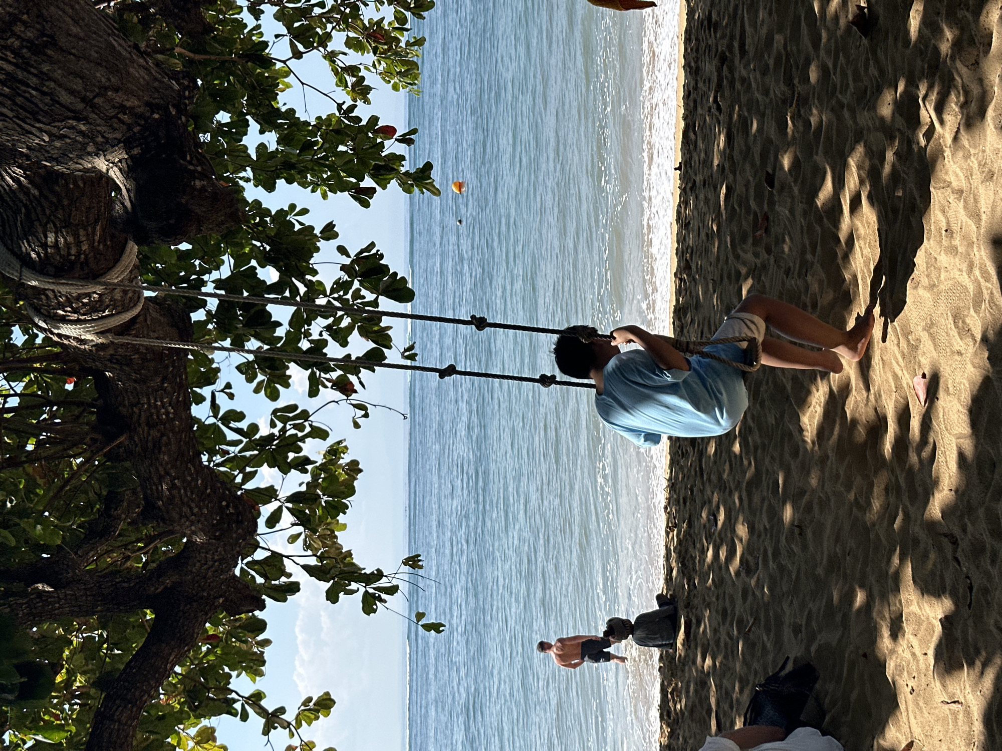 Sanur Beach and surroundings on a sunny Bali morning