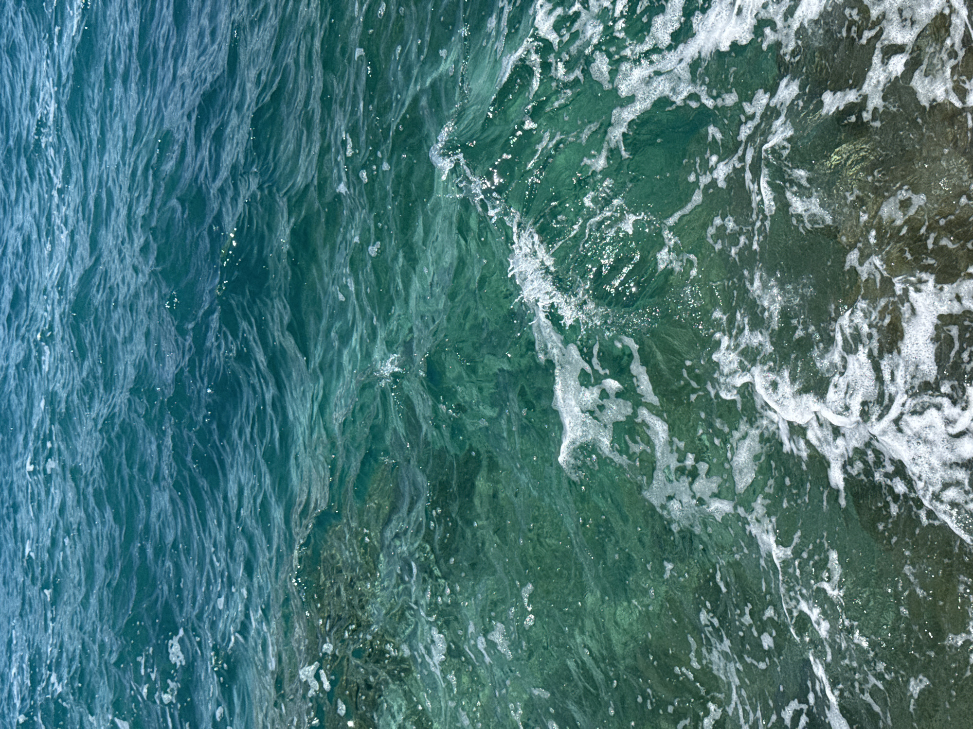 Adriatic coastline conditions documented near Prijevor, Montenegro